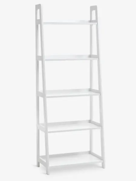 JYSK Etajeră HERNING 5 rafturi albă