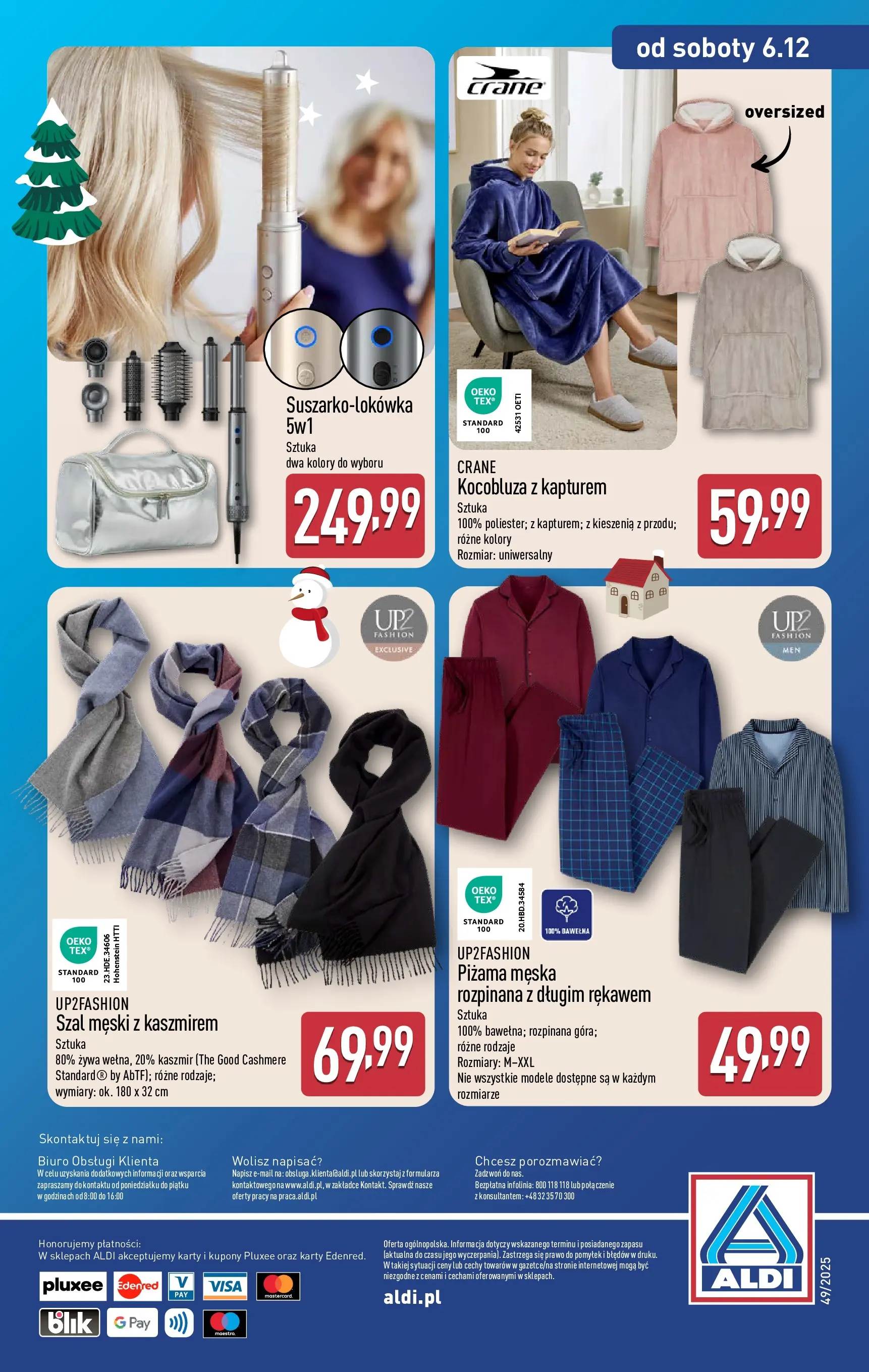 Aldi Gazetka - Hity od Środy i od Soboty od 03.12.2025 - Ulotka PDF, promocje | Strona: 18 | Produkty: Piżama, Szal