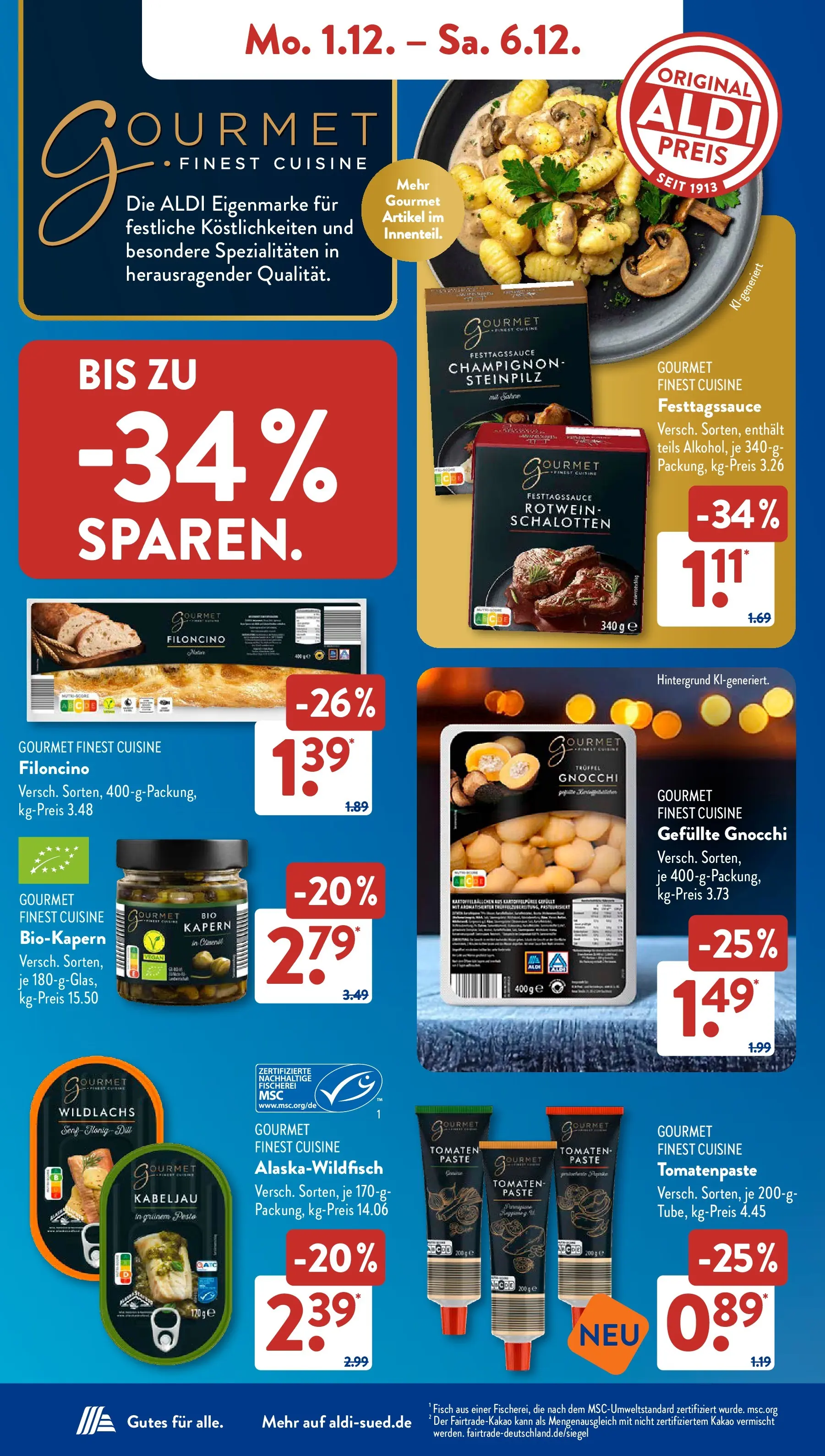 Aldi Süd - Aldi Süd: Wochenangebote (ab 30.11.2025) zum Blättern | Seite: 10 | Produkte: Rotwein, Tomaten, Fisch