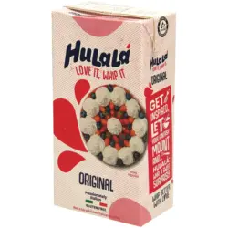 Ultrahocherhitzt gezuckerte Zubereitung zum Schlagen auf Basis von pflanzlichen Fetten und Ölen