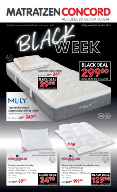 Matratzen Concord Neulengbach ab 26.11.2025 gültig