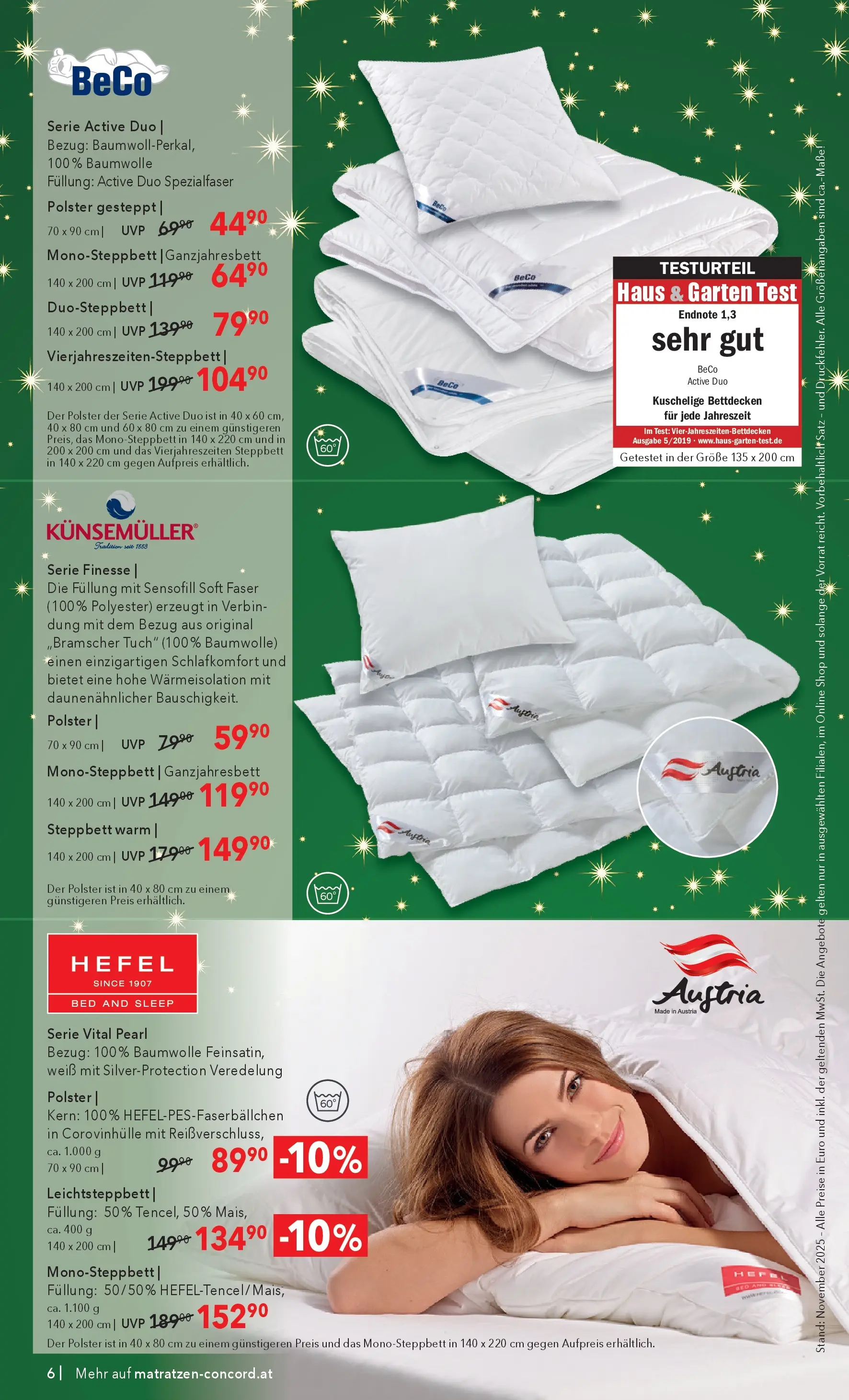 Matratzen Concord Neulengbach von 26.11.2025 - Aktuelle Angebote | Seite: 6