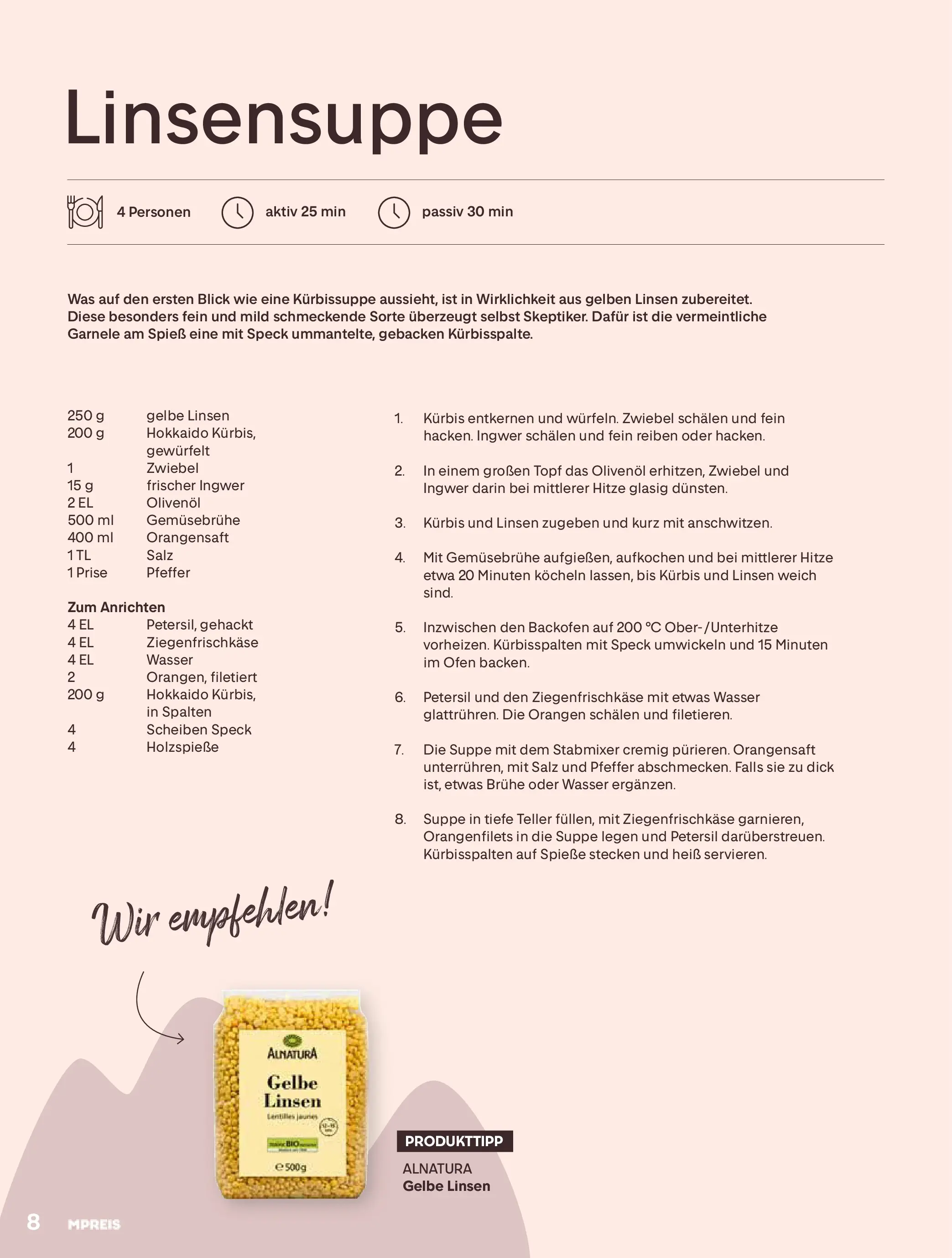 MPREIS Momente Pfunds von 23.11.2025 - Aktuelle Angebote | Seite: 8 | Produkte: Wasser, Salz, Pfeffer, Ofen