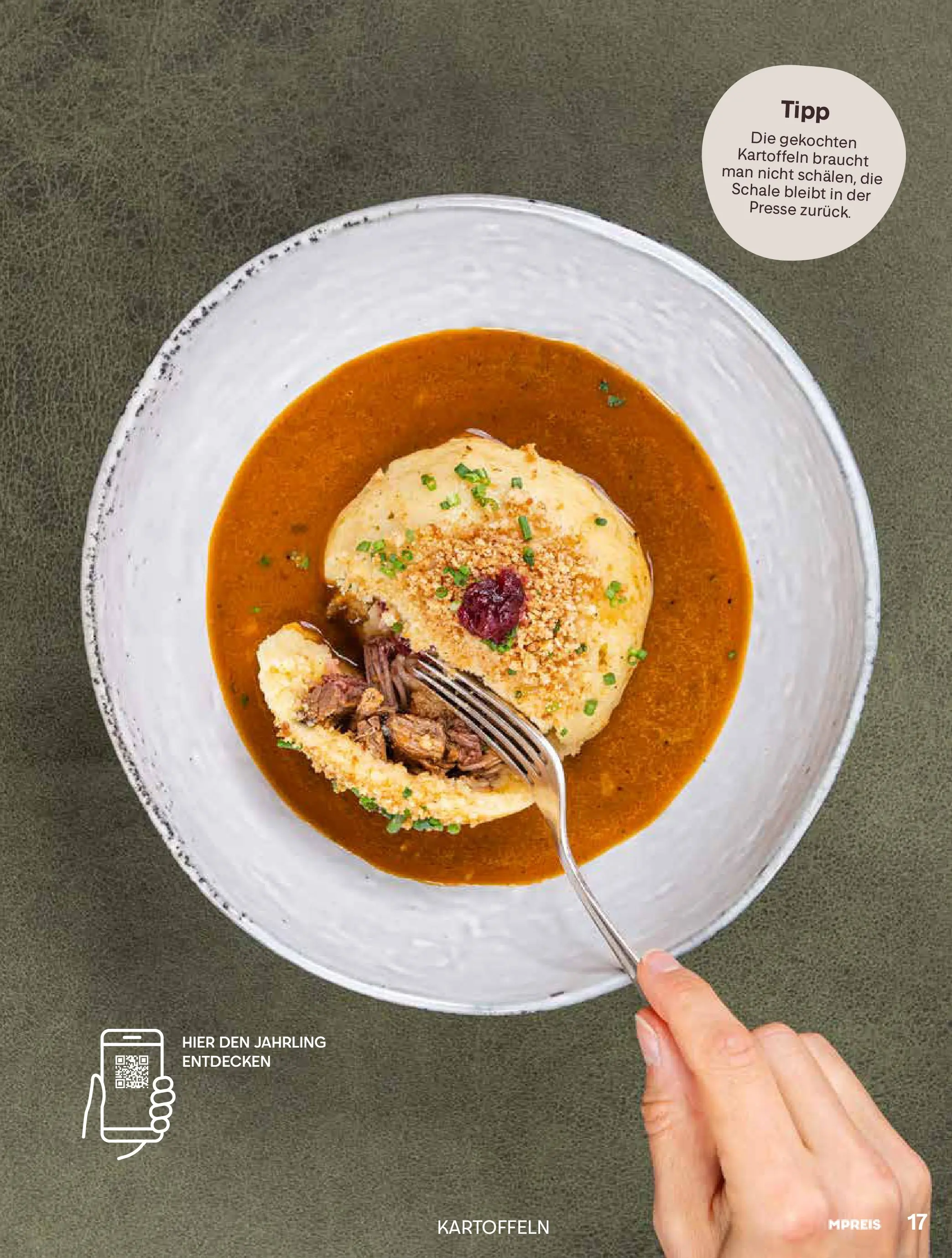 MPREIS Momente Pfunds von 23.11.2025 - Aktuelle Angebote | Seite: 17 | Produkte: Kartoffeln, Presse