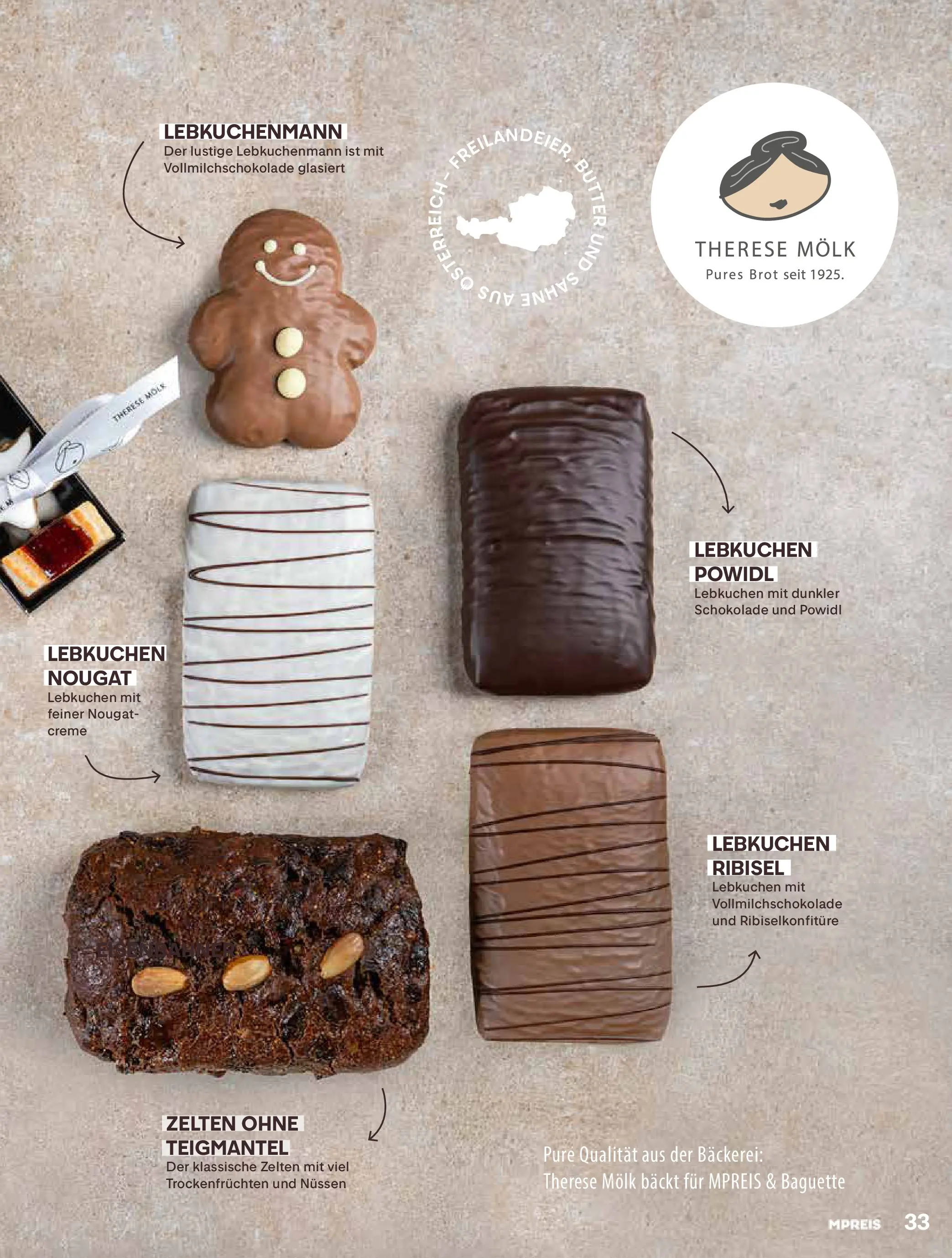 MPREIS Momente Pfunds von 23.11.2025 - Aktuelle Angebote | Seite: 33 | Produkte: Sahne, Jääkaappipakastin, Creme, Schokolade