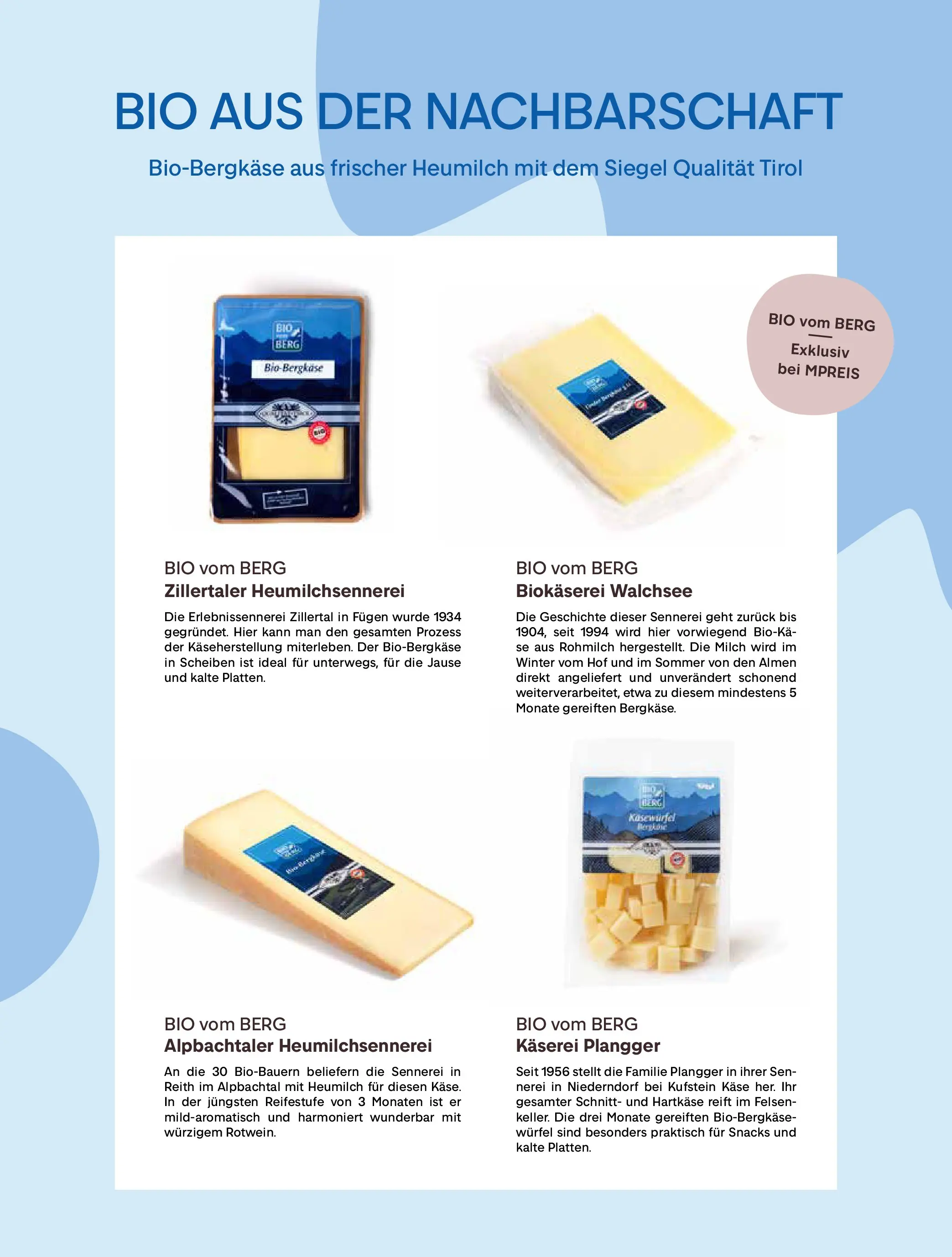 MPREIS Momente Pfunds von 23.11.2025 - Aktuelle Angebote | Seite: 57 | Produkte: Milch, Käse