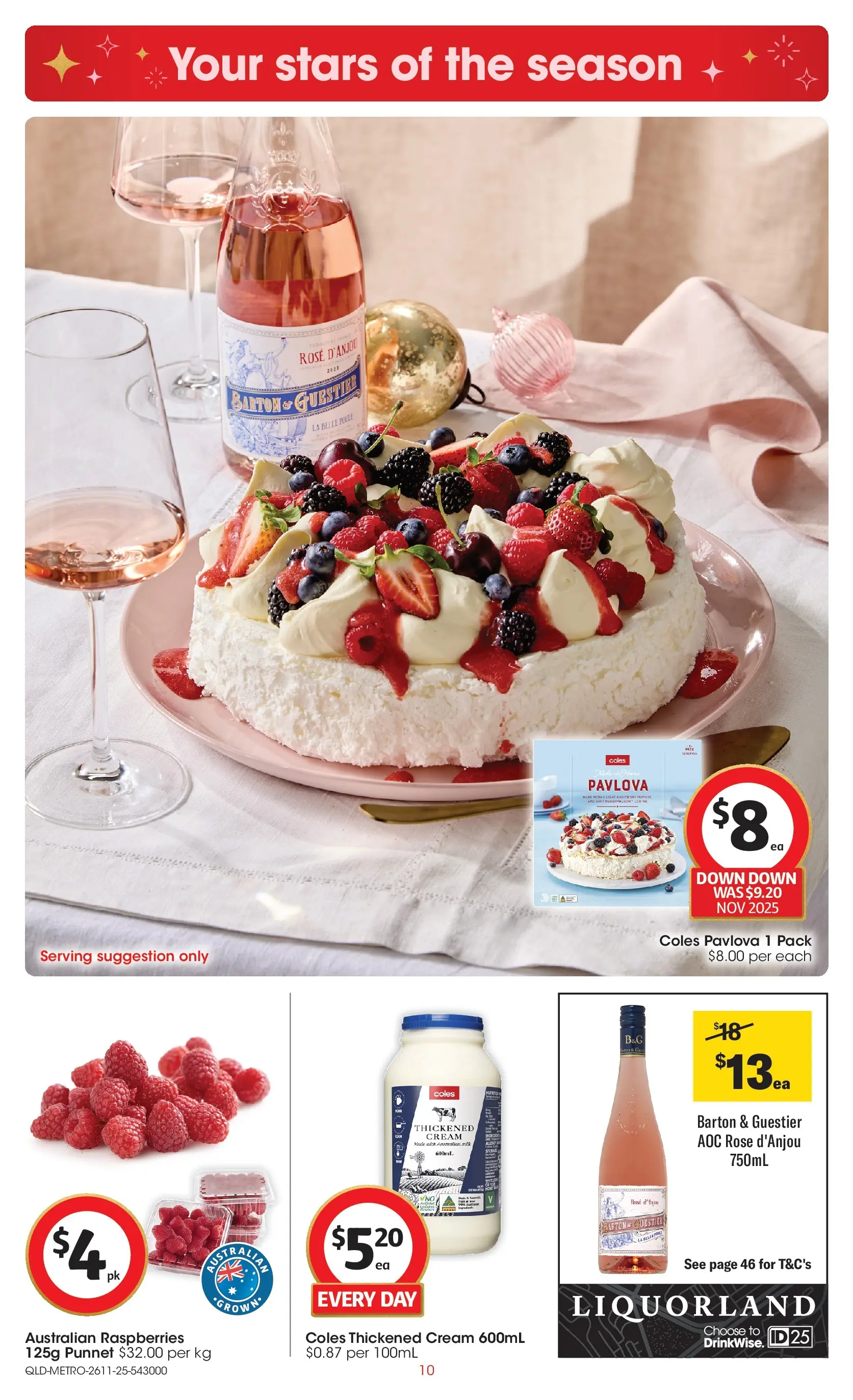 ﻿﻿Coles catalogue valid from 26/11/2025 > Online Australia | Page: 10 | Products: Table, Crackers, Novelty, Table runner