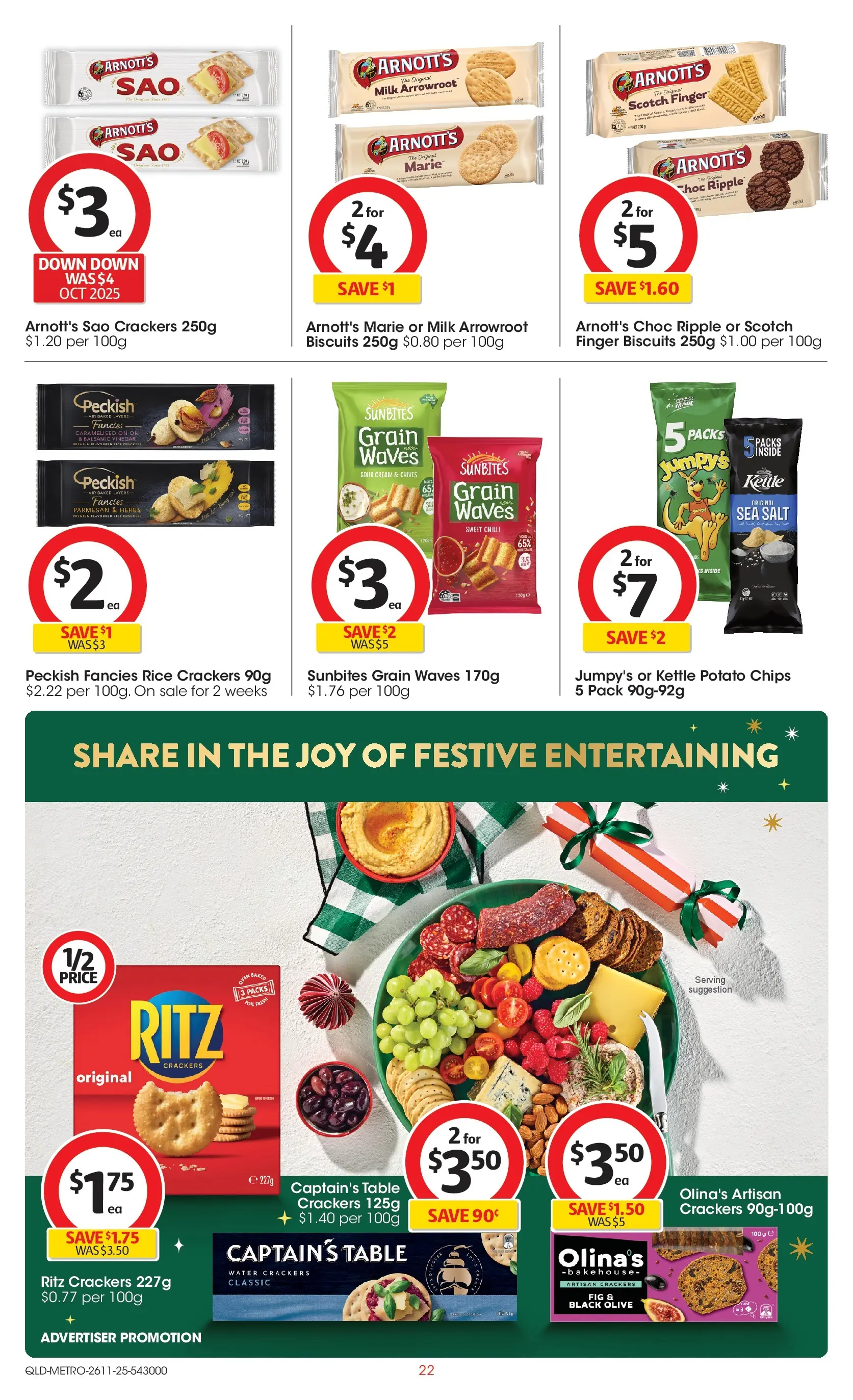 ﻿﻿Coles catalogue valid from 26/11/2025 > Online Australia | Page: 22 | Products: Milk, Coca Cola, Pepsi, Popcorn