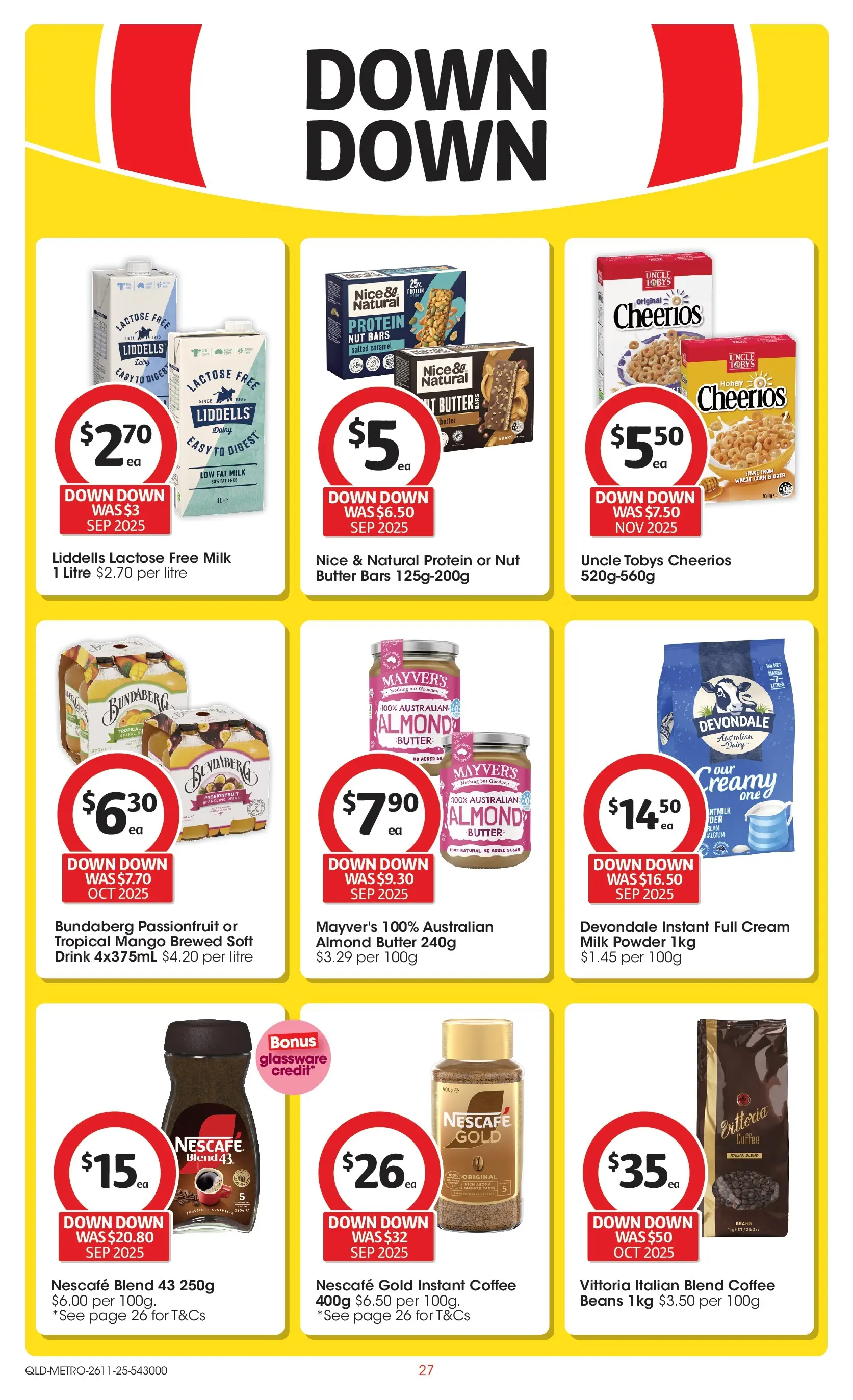 ﻿﻿Coles catalogue valid from 26/11/2025 > Online Australia | Page: 27 | Products: Light, Butter, Cereal, Mobile