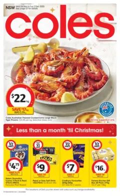 Preview of Coles Catalogue NSW - valid from 26.11.2025
