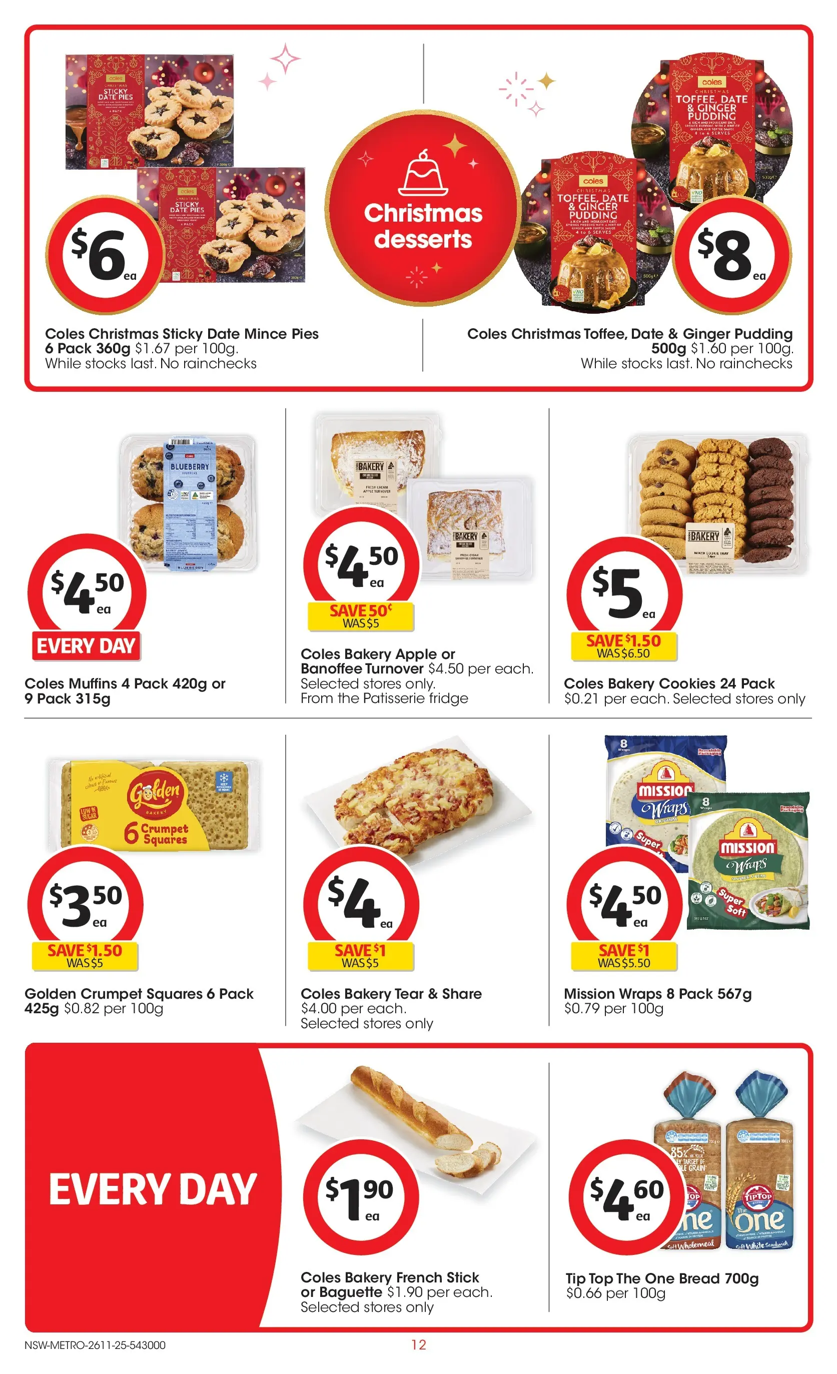 ﻿﻿Coles catalogue valid from 26/11/2025 > Online Australia | Page: 12 | Products: Crackers, Turkey, Hat, Mobile