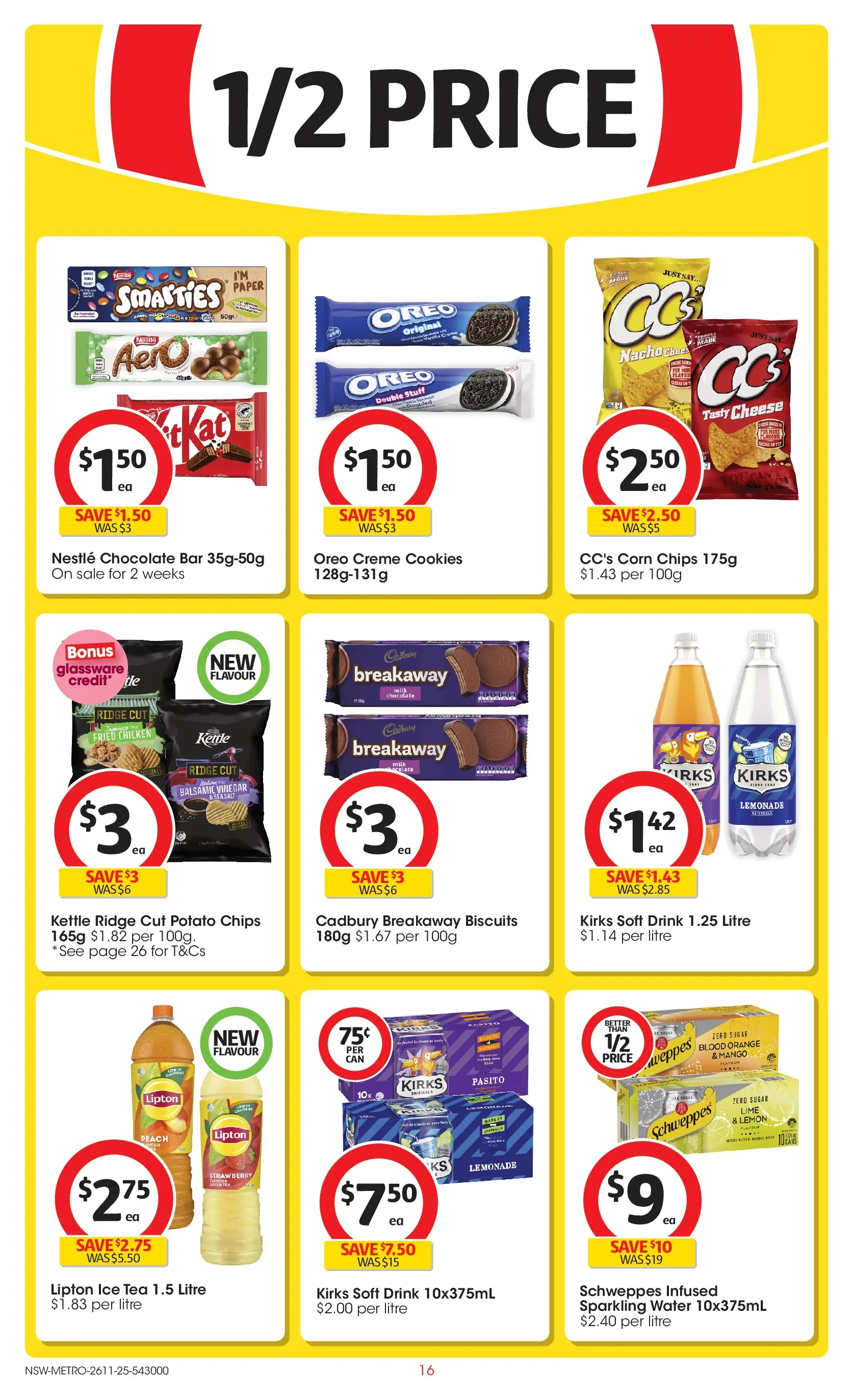 ﻿﻿Coles catalogue valid from 26/11/2025 > Online Australia | Page: 16 | Products: Almonds, Lettuce, Tomatoes, Cucumbers