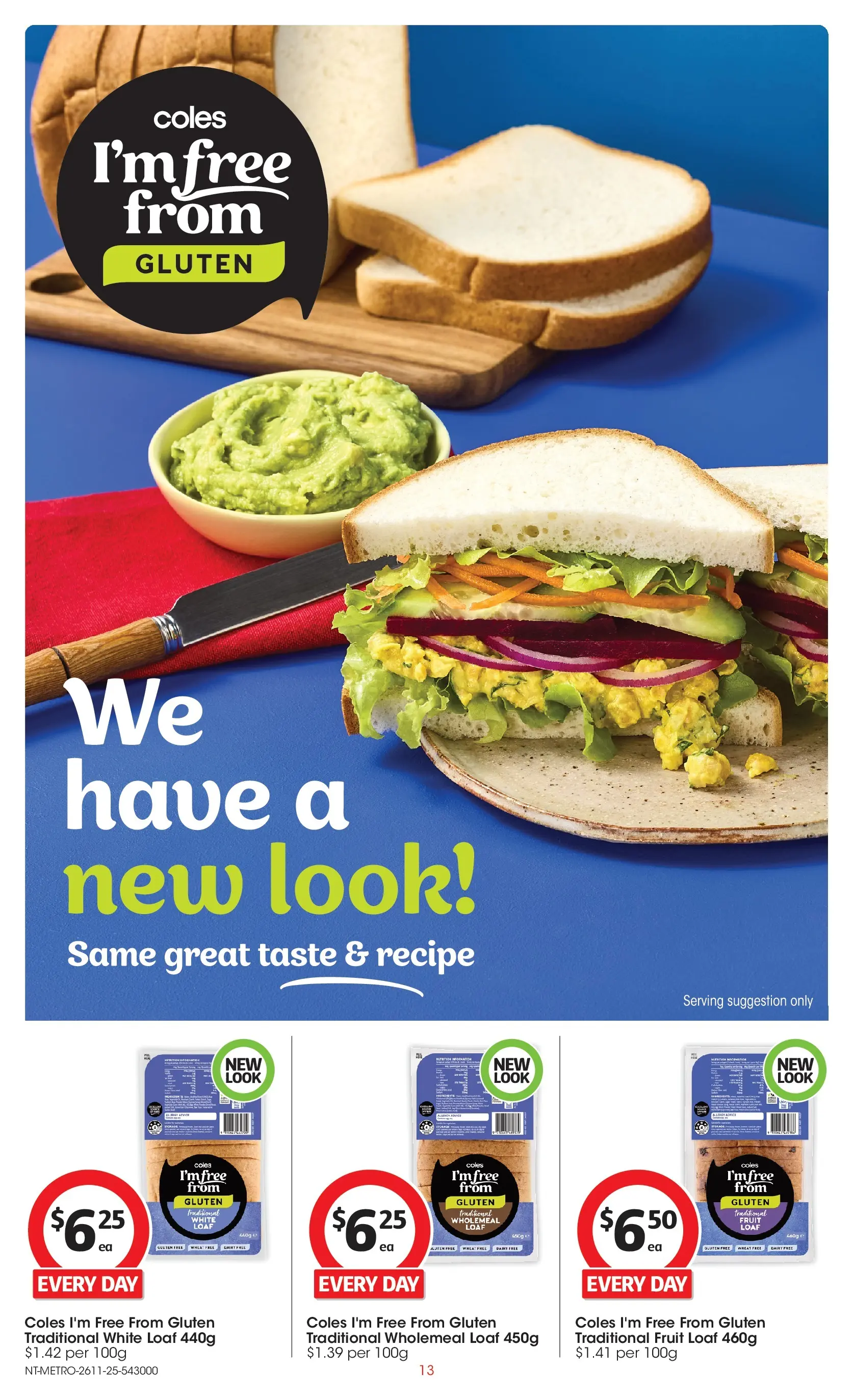 ﻿﻿Coles catalogue valid from 26/11/2025 > Online Australia | Page: 13 | Products: Pudding, Pies, Fridge, Bakery