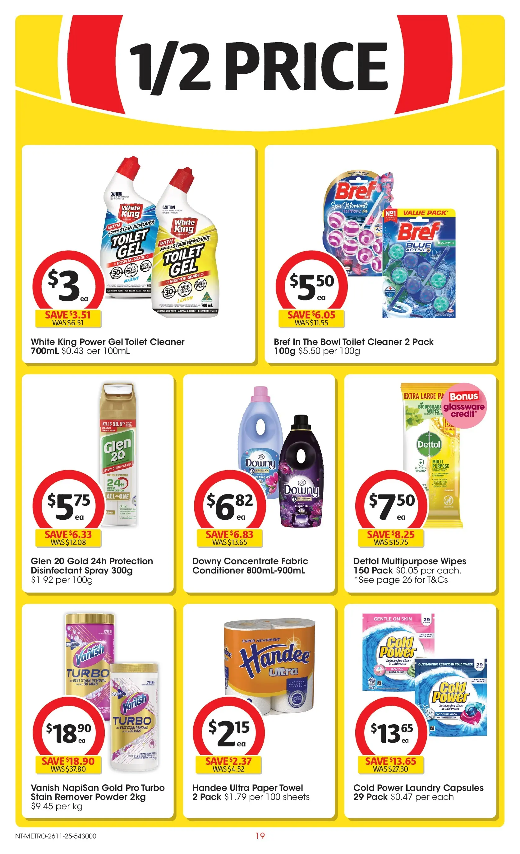 ﻿﻿Coles catalogue valid from 26/11/2025 > Online Australia | Page: 19 | Products: Shampoo, Oil, Fish, Water