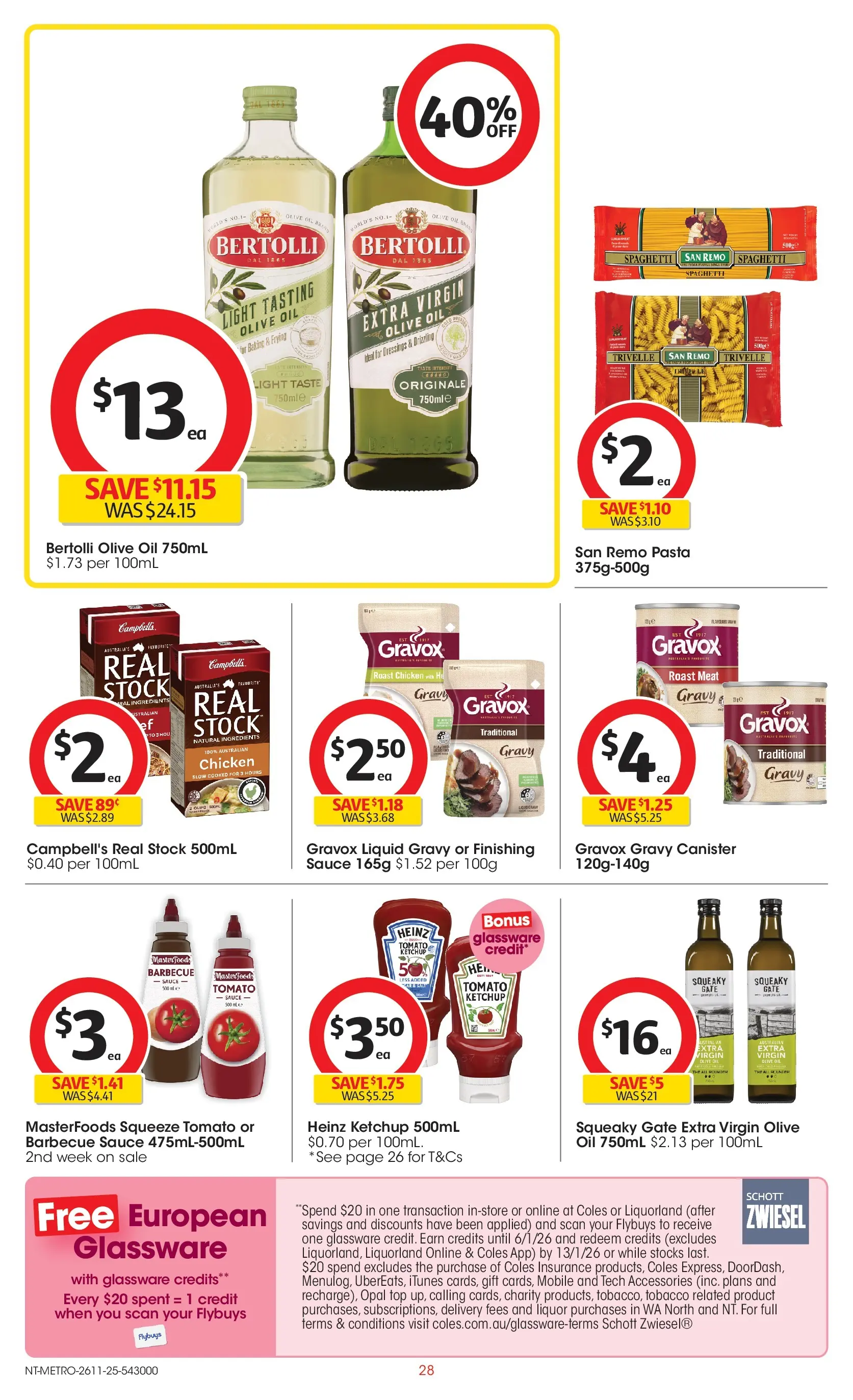 ﻿﻿Coles catalogue valid from 26/11/2025 > Online Australia | Page: 28 | Products: Powder, Glassware, Cream, Nescafe