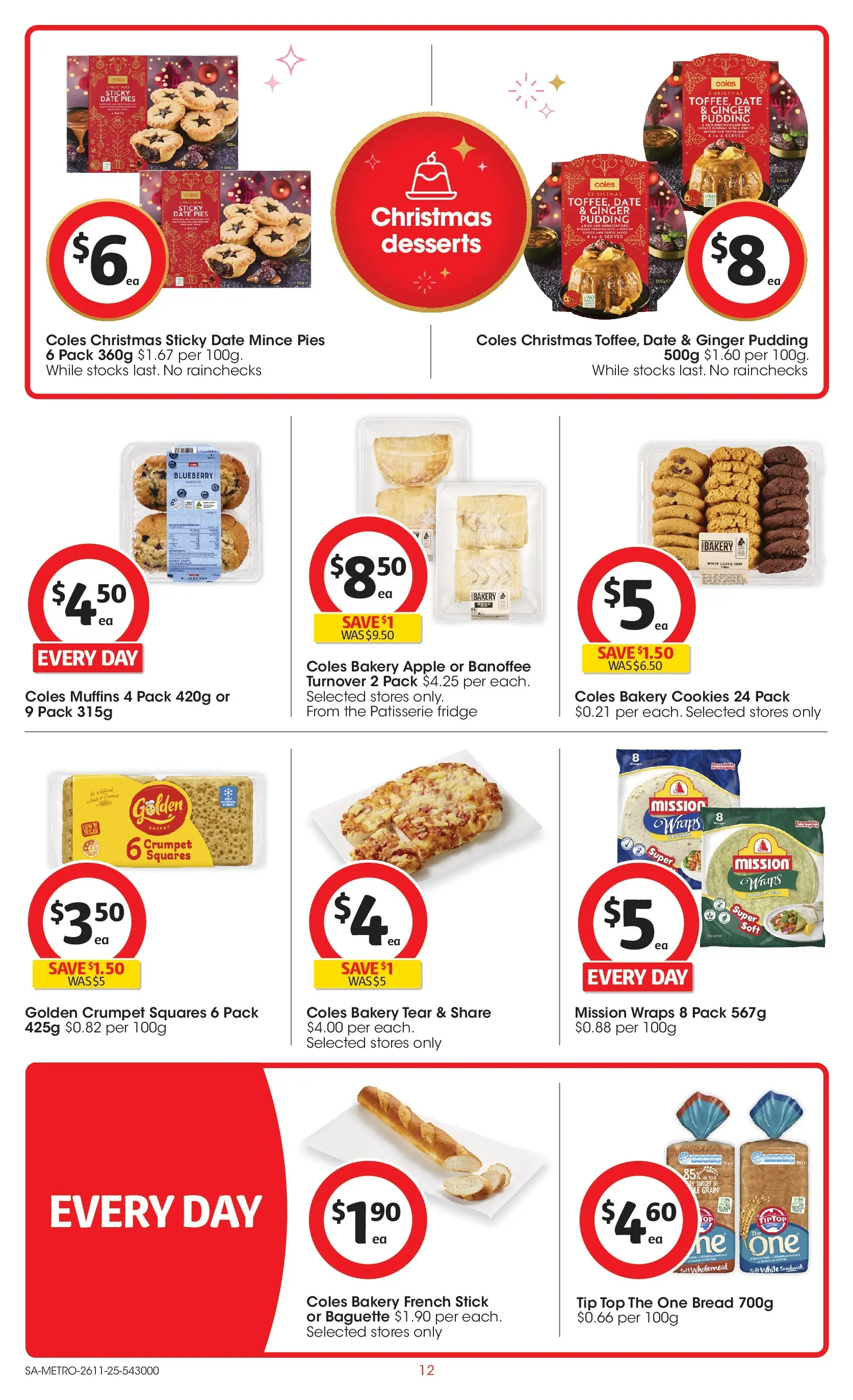 ﻿﻿Coles catalogue valid from 26/11/2025 > Online Australia | Page: 12 | Products: Headband, Crackers, Turkey, Mobile