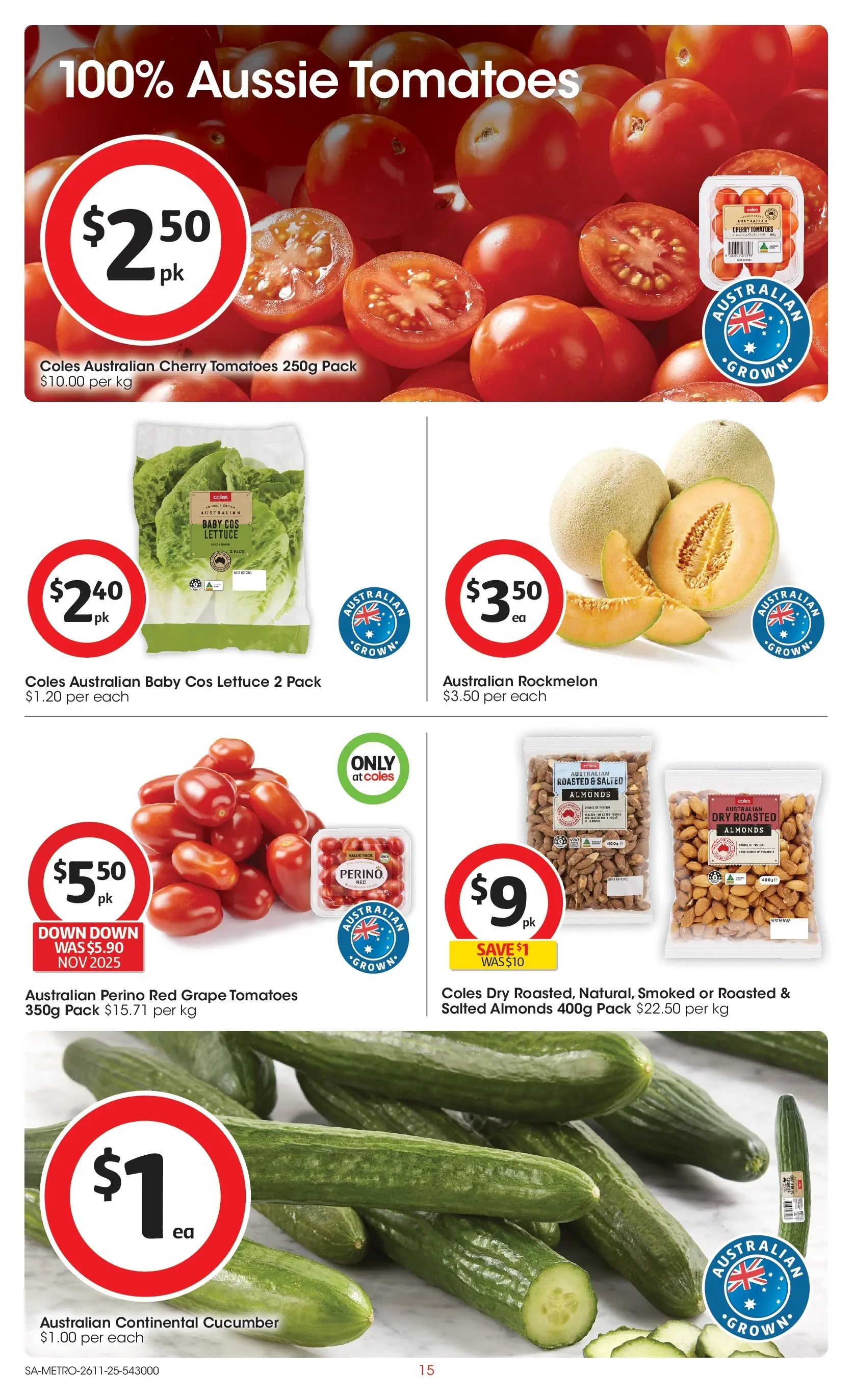 ﻿﻿Coles catalogue valid from 26/11/2025 > Online Australia | Page: 15 | Products: Lamb, Beef, Steak, Sauce