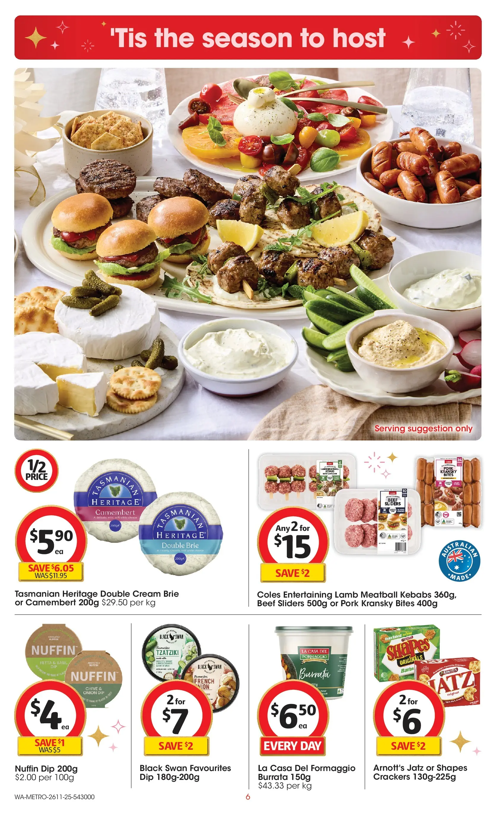 ﻿﻿Coles catalogue valid from 26/11/2025 > Online Australia | Page: 6 | Products: Bacon, Ham, Glassware, Chicken