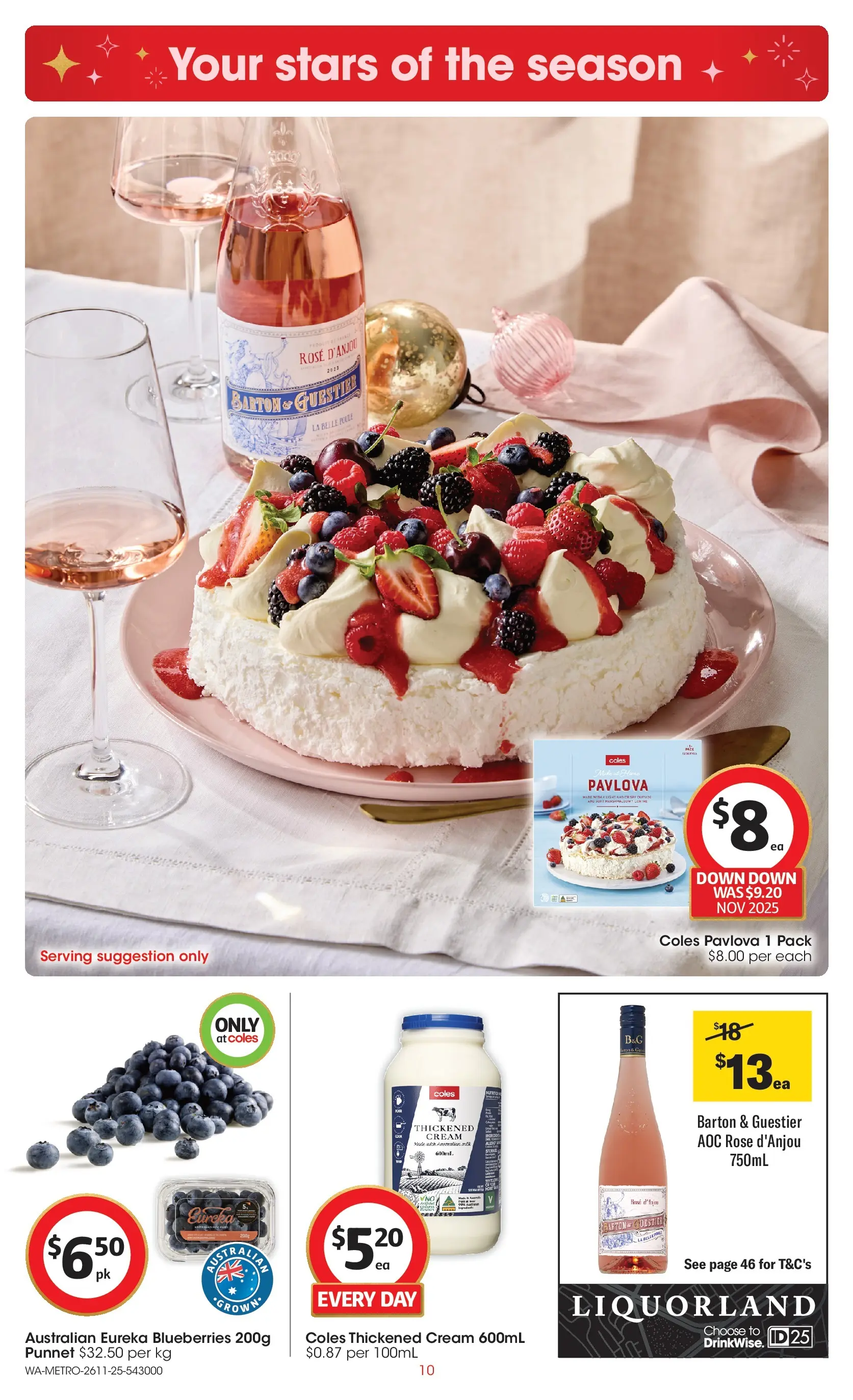 ﻿﻿Coles catalogue valid from 26/11/2025 > Online Australia | Page: 10 | Products: Table, Crackers, Novelty, Table runner