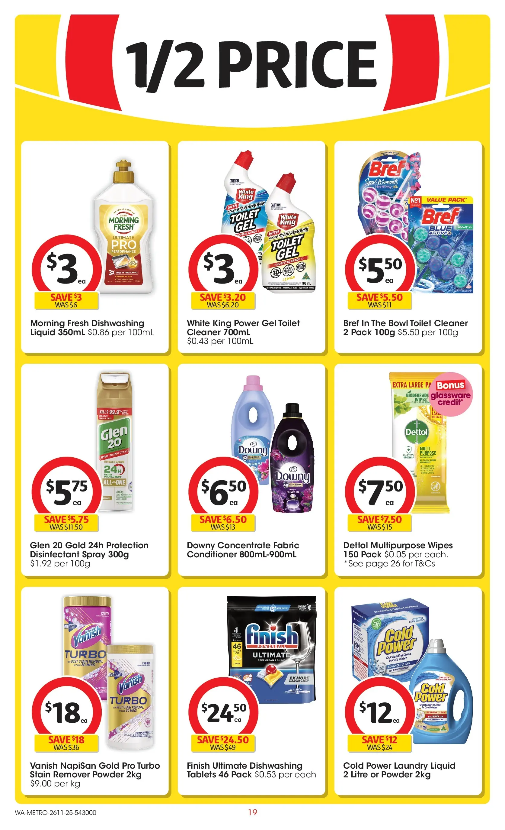 ﻿﻿Coles catalogue valid from 26/11/2025 > Online Australia | Page: 19 | Products: Antiperspirant, Water, Iron, Vitamin