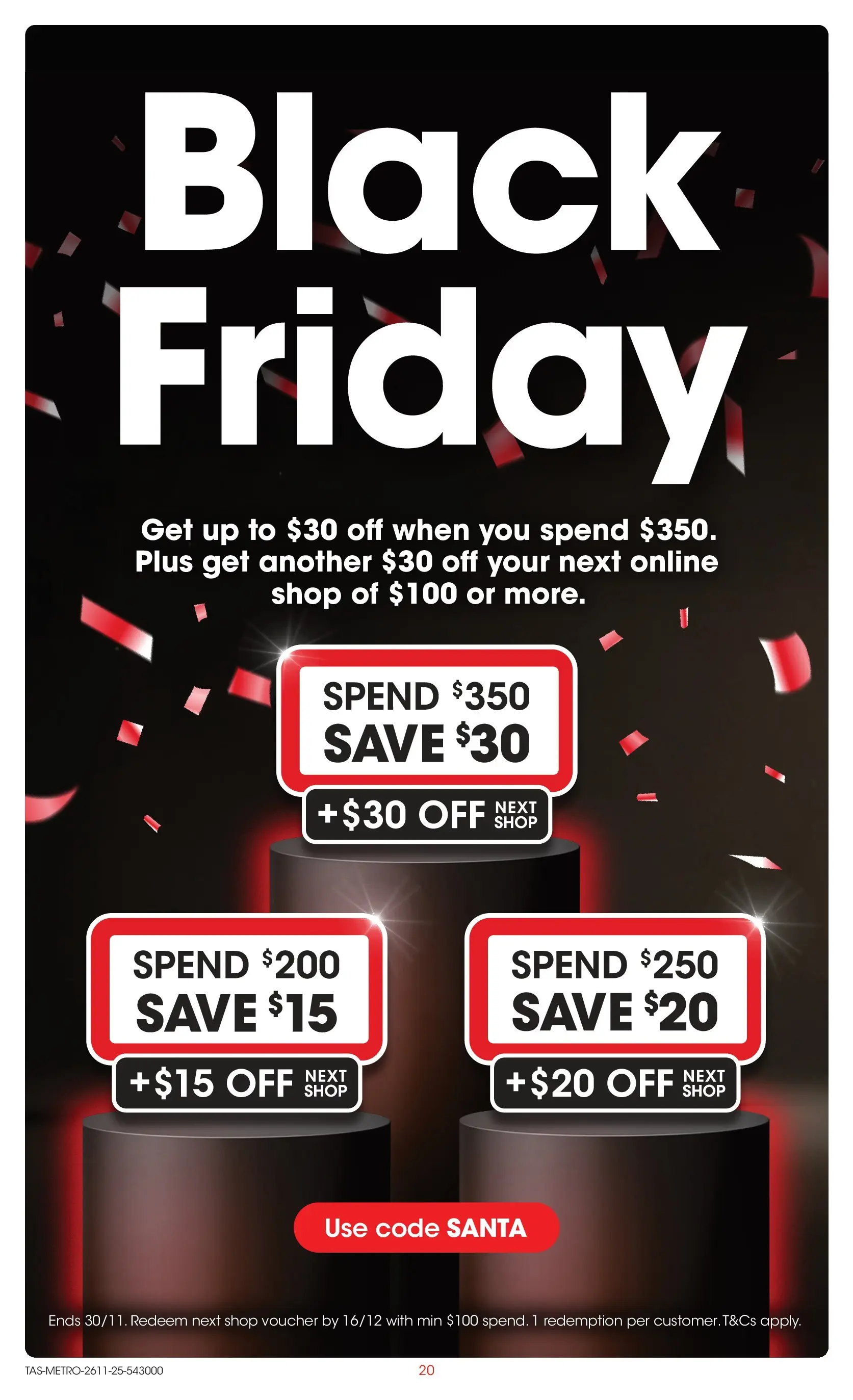 ﻿﻿Coles catalogue valid from 26/11/2025 > Online Australia | Page: 20 | Products: Powder, Conditioner, Glassware, Stain remover