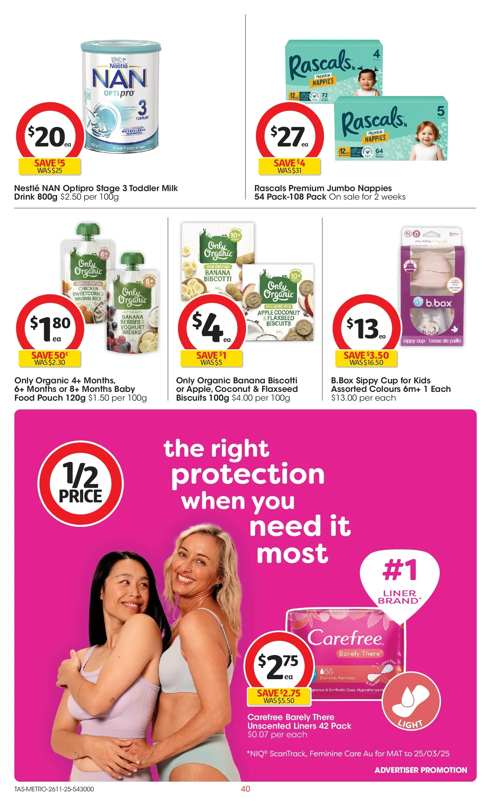 ﻿﻿Coles catalogue valid from 26/11/2025 > Online Australia | Page: 40 | Products: Glassware, Pants