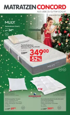 Matratzen Concord Freistadt ab 26.11.2025 gültig