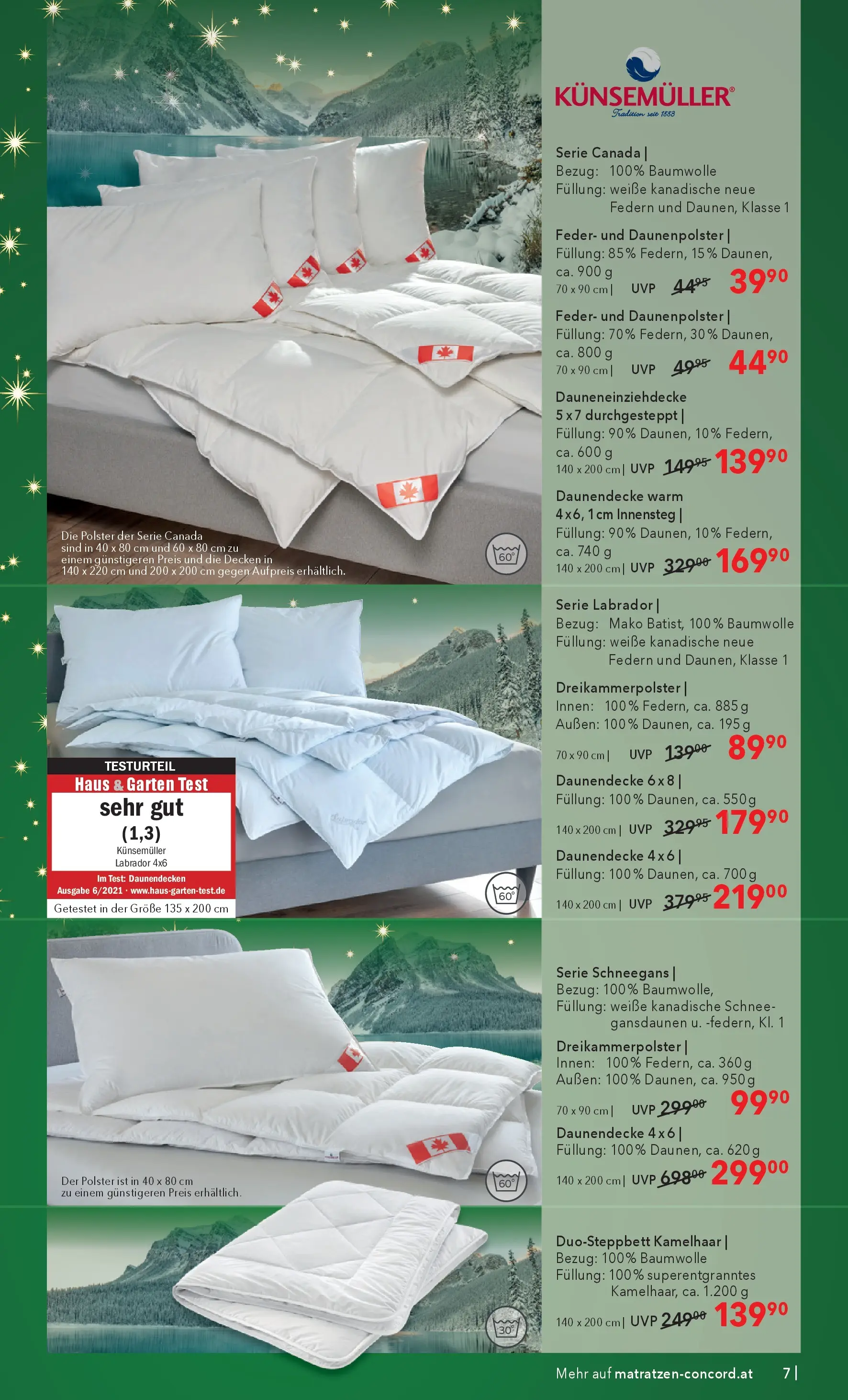 Matratzen Concord Freistadt von 26.11.2025 - Aktuelle Angebote | Seite: 7