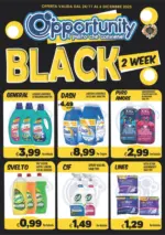 Opportunity Shop Black 2 week - al 06.12.2025