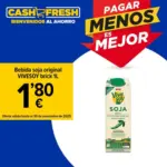 Cash Fresh Promocion de SOJA - hasta el 30.11.2025