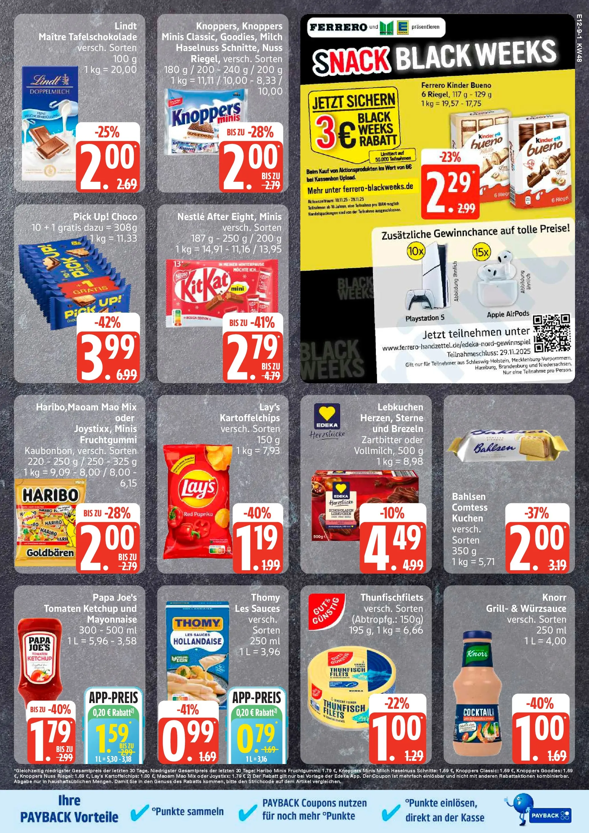 Edeka prospekt Bargteheide	 (ab 24.11.2025) » Angebote Online | Seite: 9 | Produkte: Grill, Thunfisch, Apple, Kuchen