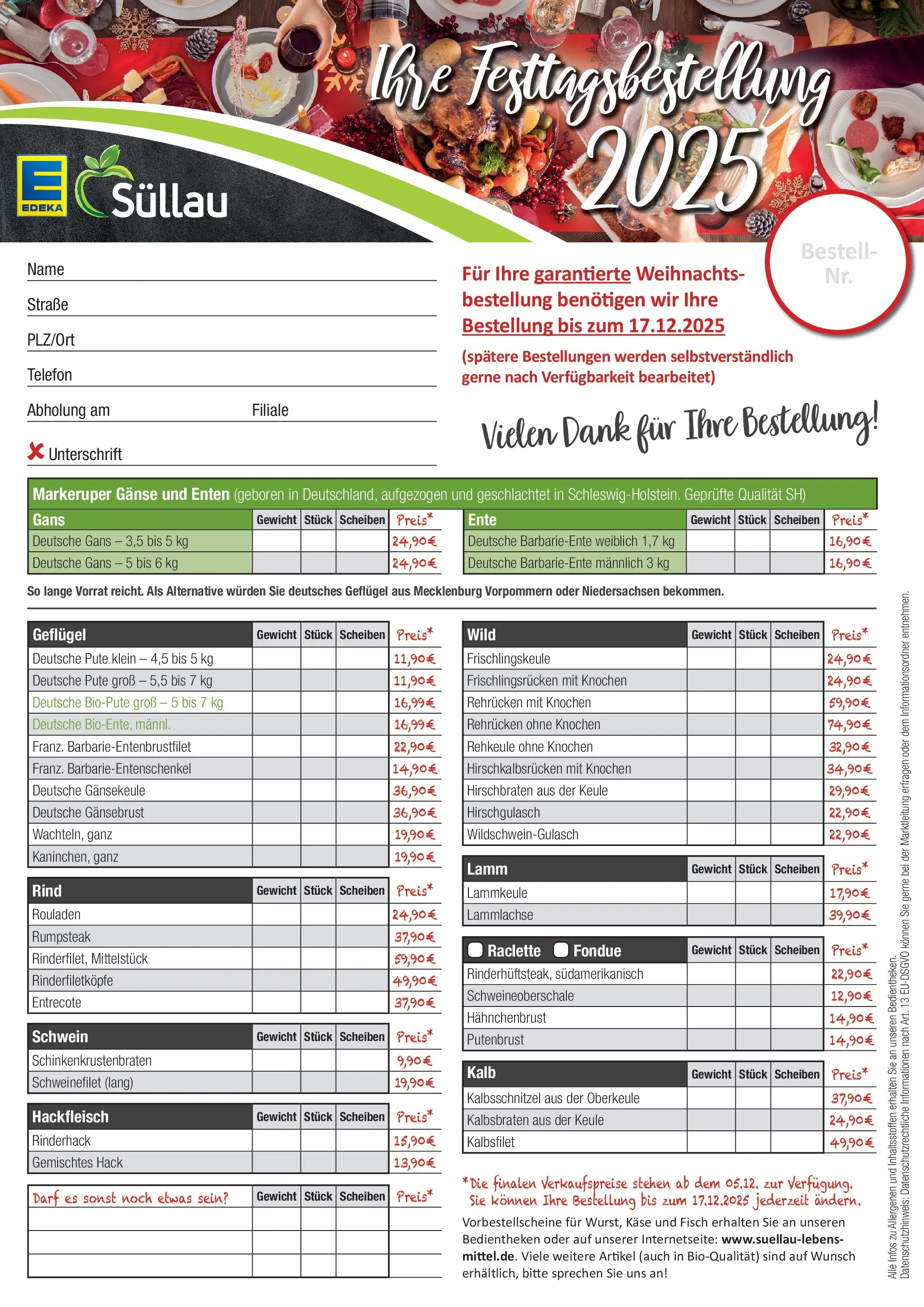 Edeka prospekt Ratzeburg	 (ab 24.11.2025) » Angebote Online | Seite: 36 | Produkte: Top, Pute, Käse, Hackfleisch