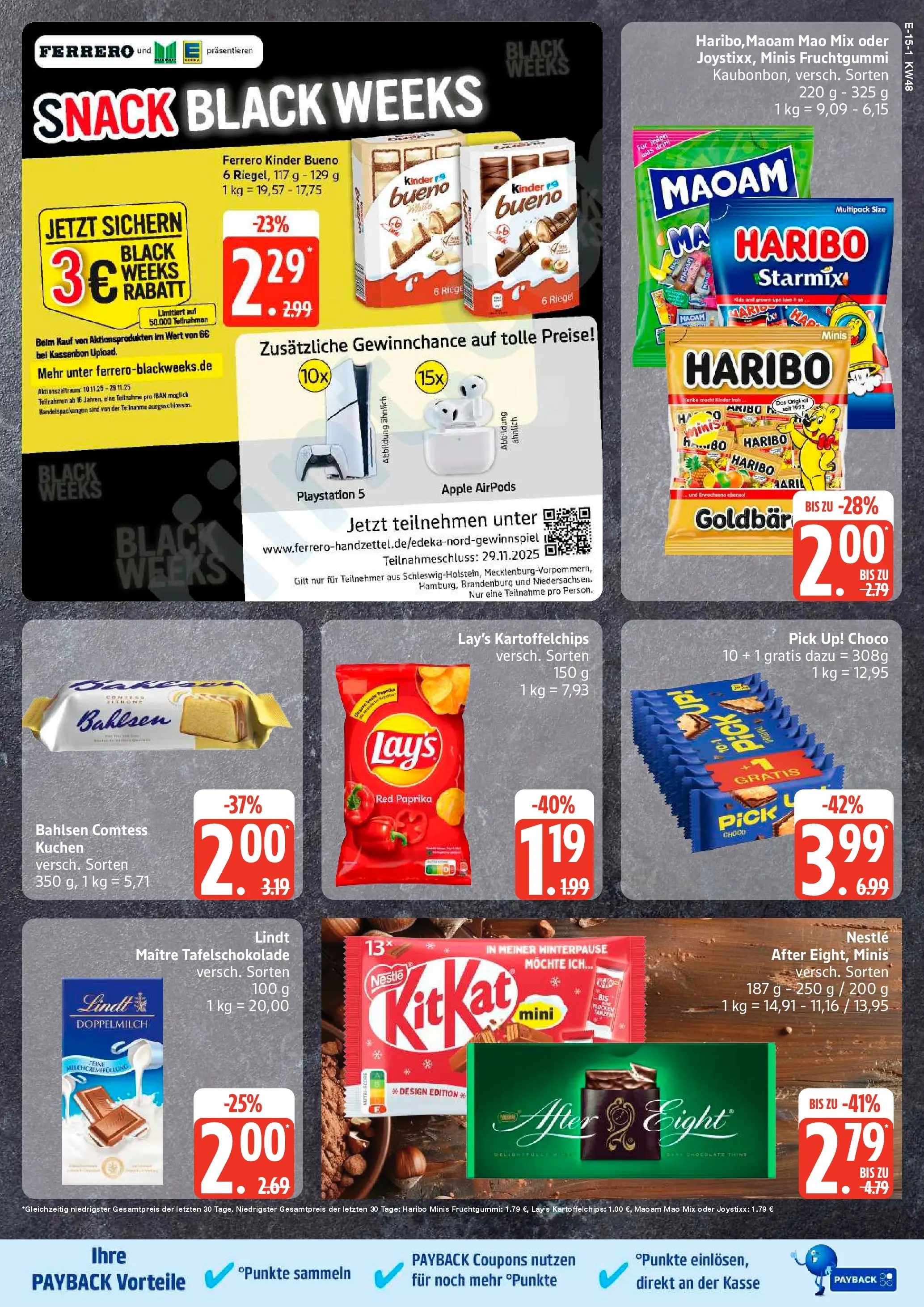 Edeka prospekt Ratzeburg	 (ab 24.11.2025) » Angebote Online | Seite: 19 | Produkte: Playstation, Haribo, Paprika, Chips