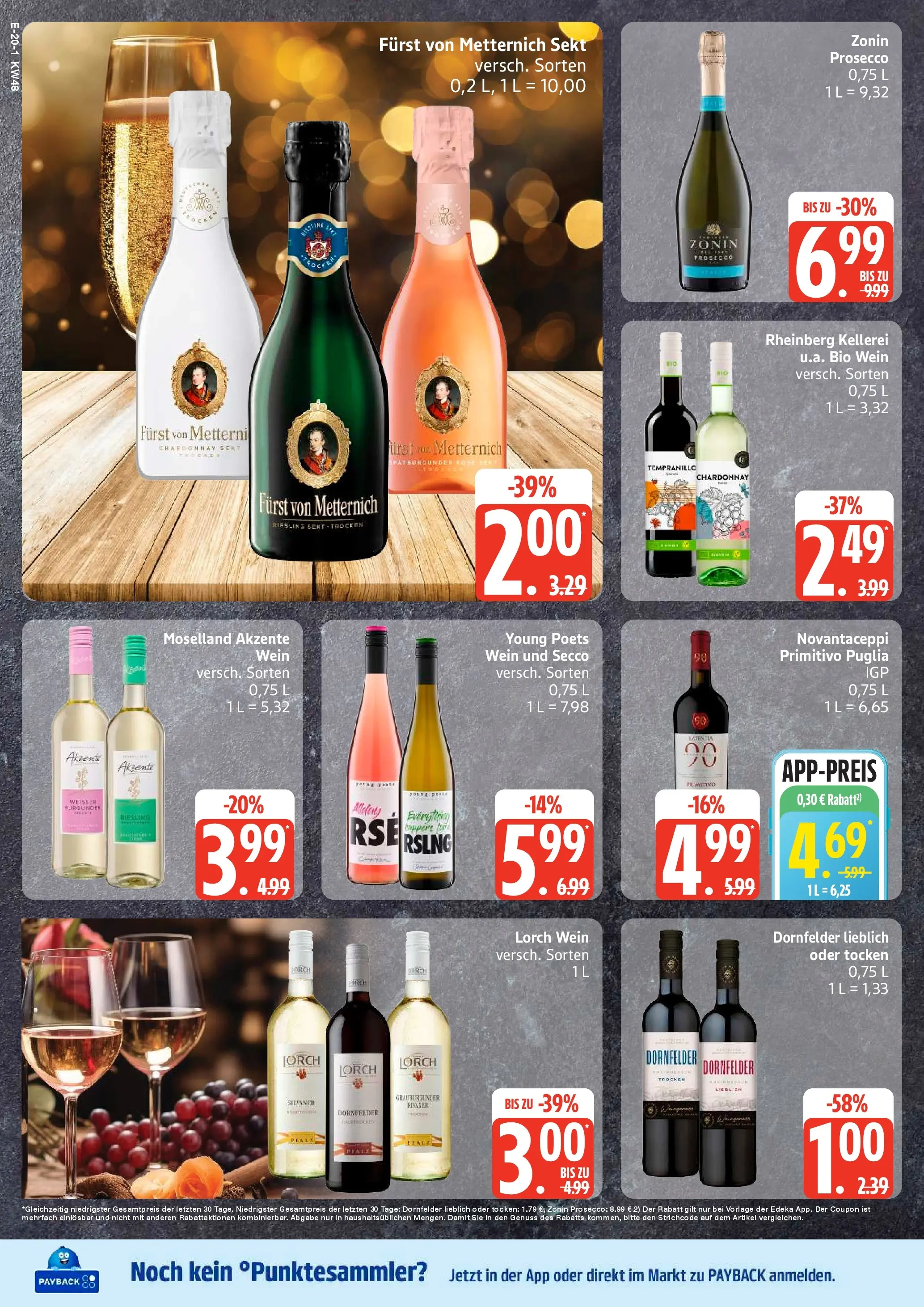 Edeka prospekt Ratzeburg	 (ab 24.11.2025) » Angebote Online | Seite: 26 | Produkte: Furst von metternich, Sekt, Prosecco, Wein