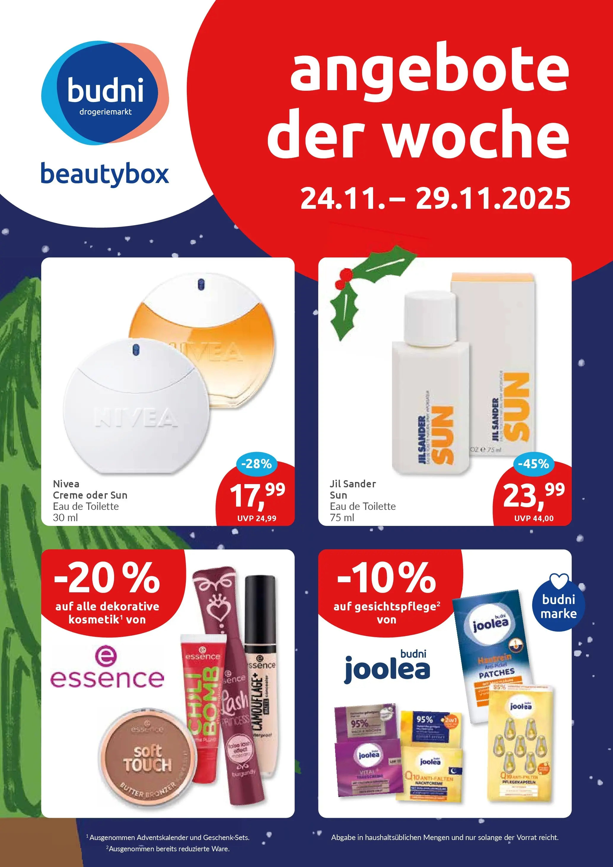 Edeka prospekt Lübeck	 (ab 24.11.2025) » Angebote Online | Seite: 35 | Produkte: Butter, Toilette, Eau de Toilette, Creme
