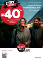 Sport 2000 BLACK FRIDAY - au 30.11.2025