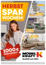Möbel Kraft Möbel Kraft: Herbst Spar-Wochen! - bis 02.12.2025