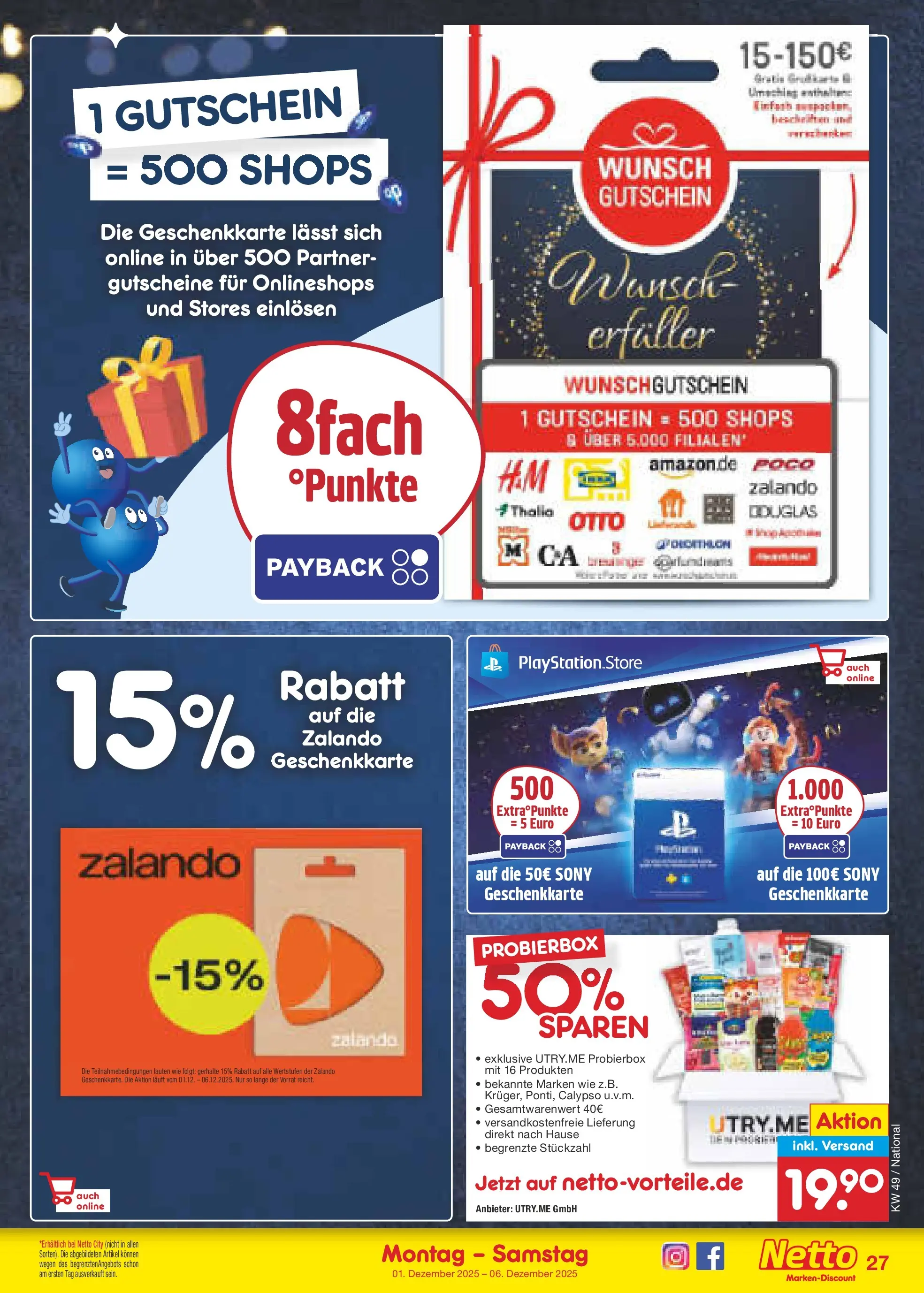 Netto Marken-Discount prospekt Gemmingen	 (ab 30.11.2025) » Angebote | Seite: 29 | Produkte: Sony