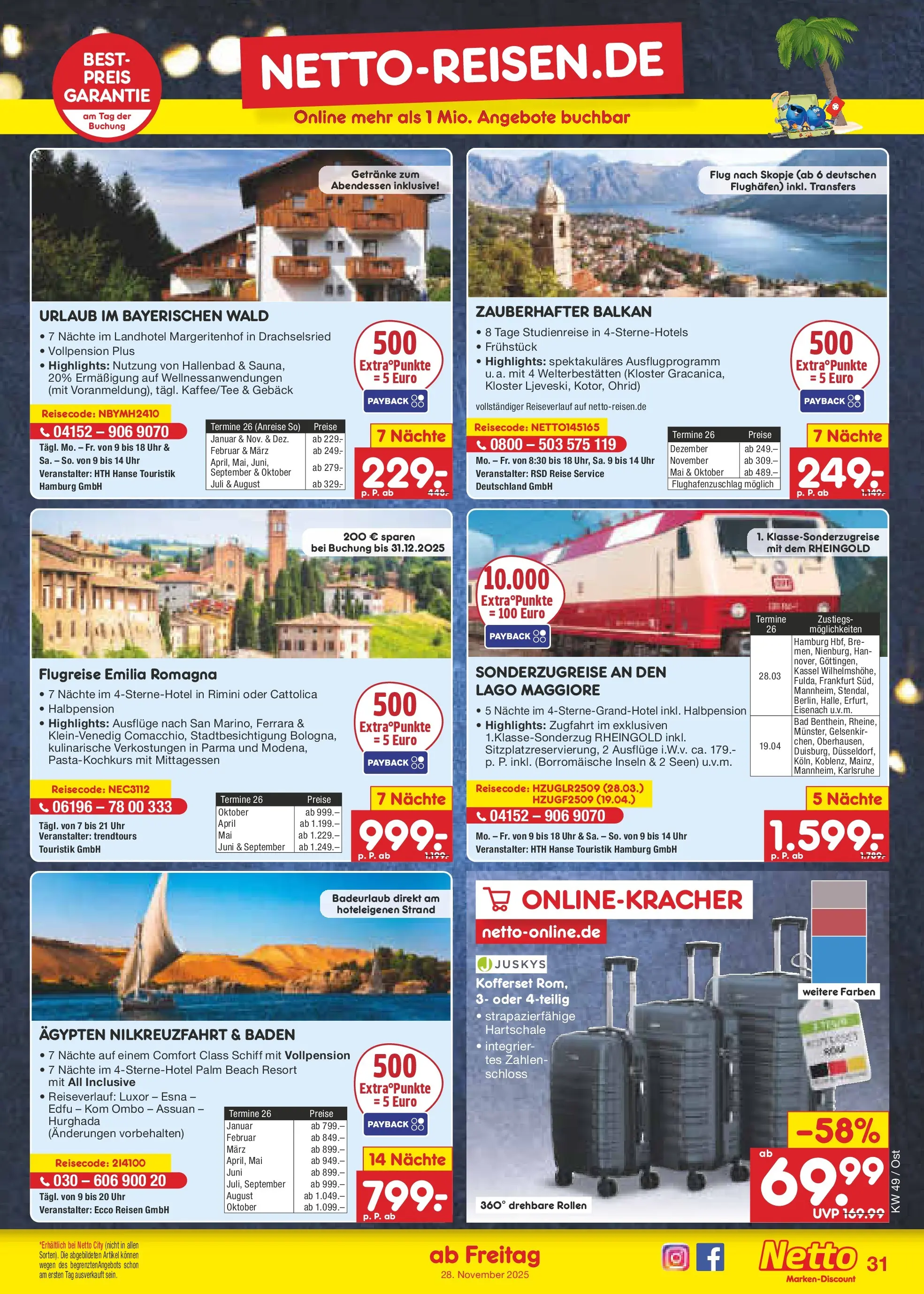 Netto Marken-Discount prospekt Nordhausen	 (ab 30.11.2025) » Angebote | Seite: 37 | Produkte: Bad, Uhr