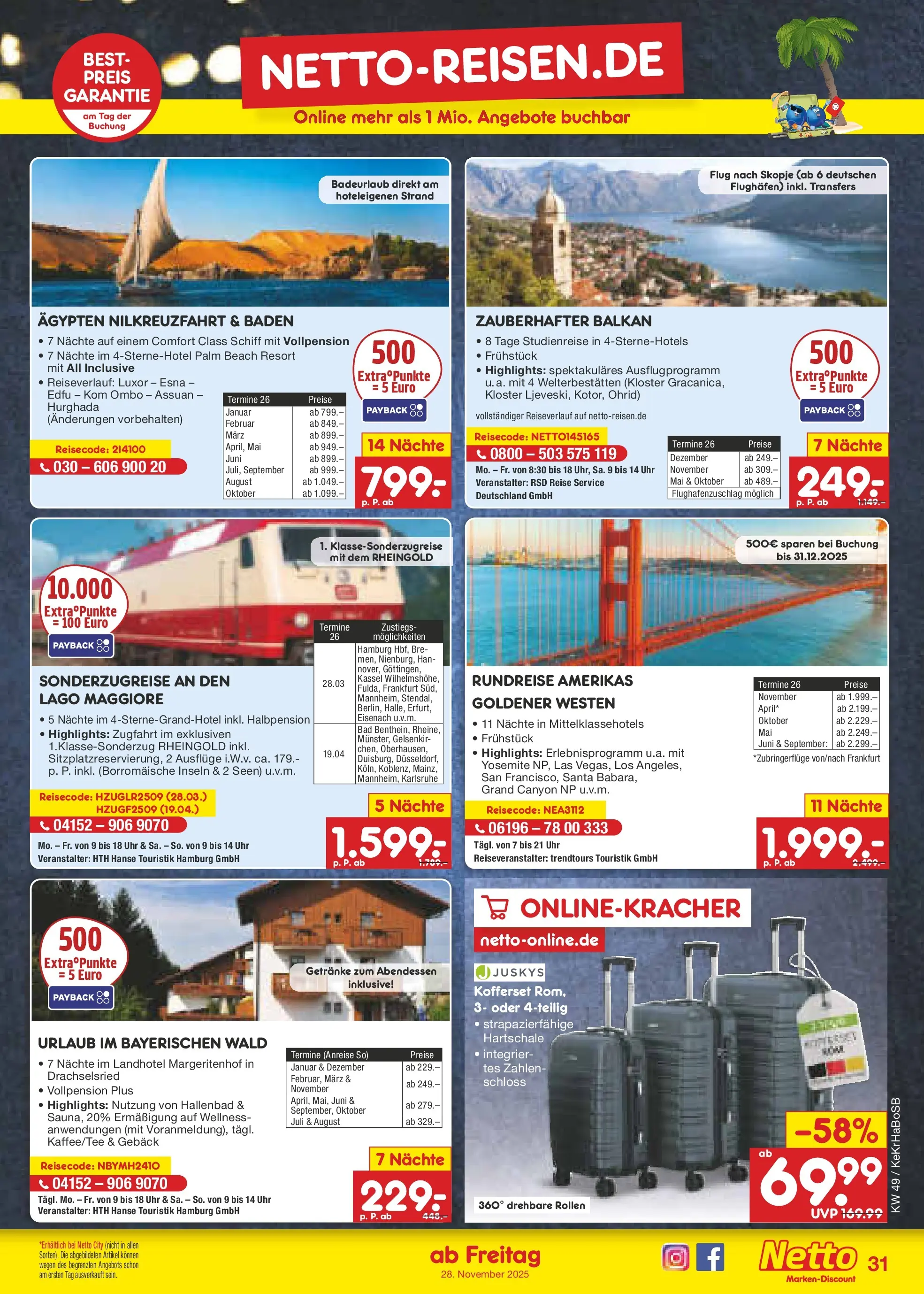 Netto Marken-Discount prospekt Schwerte-Geisecke	 (ab 01.12.2025) » Angebote | Seite: 33 | Produkte: Bad, Uhr