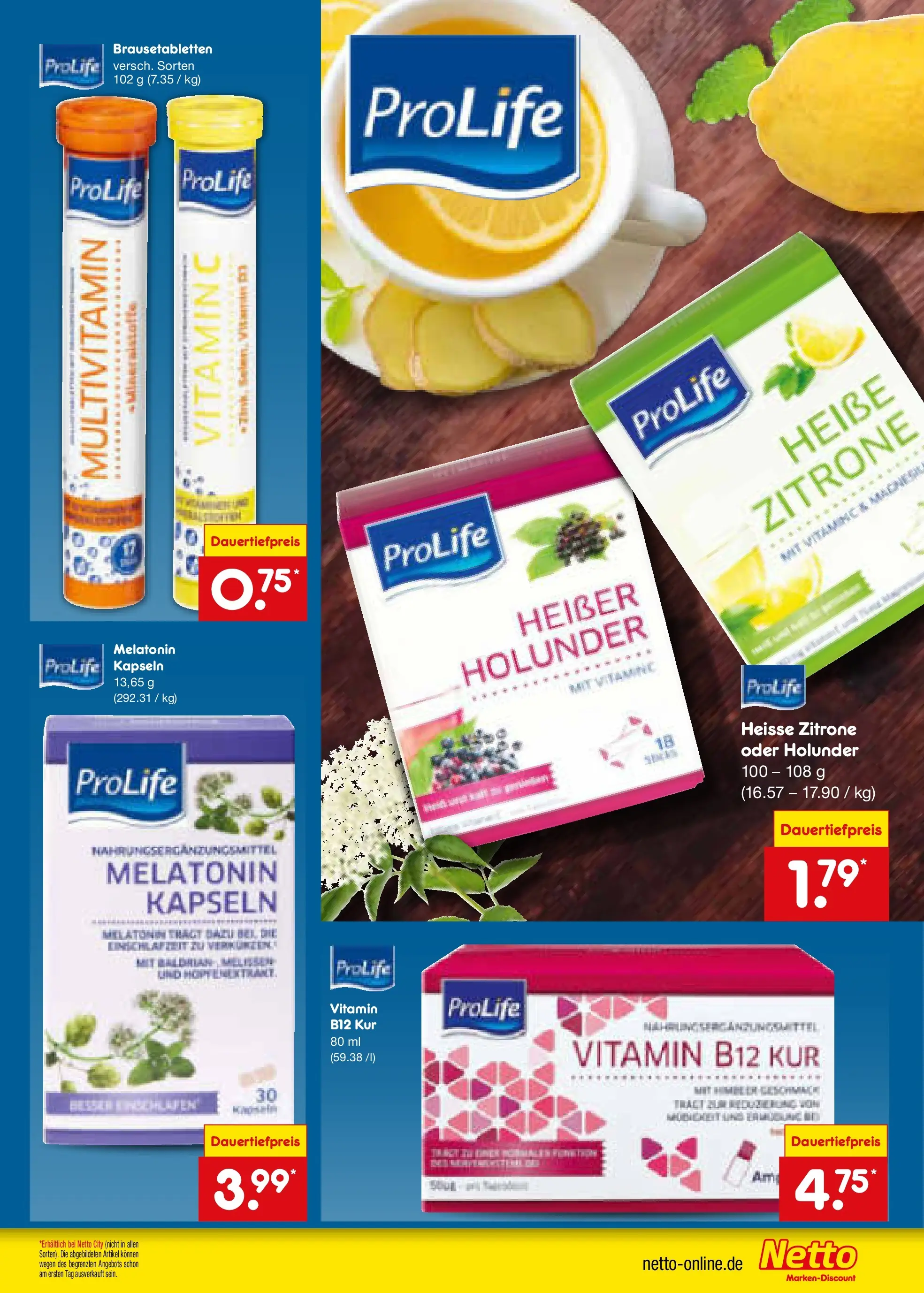 Netto Marken-Discount prospekt Gemmingen	 (ab 30.11.2025) » Angebote | Seite: 54 | Produkte: Zitrone