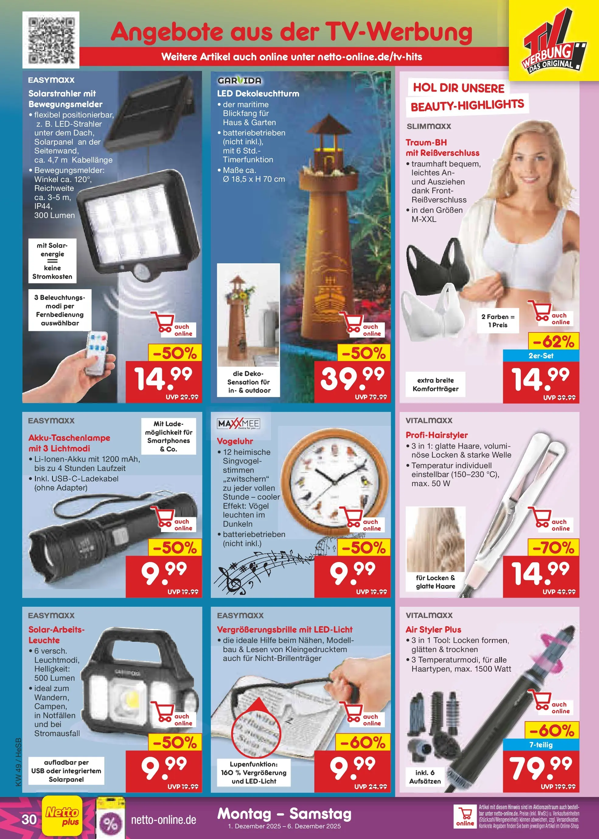 Netto Marken-Discount prospekt Kröpelin	 (ab 01.12.2025) » Angebote | Seite: 32 | Produkte: Adapter, USB, Smartphones