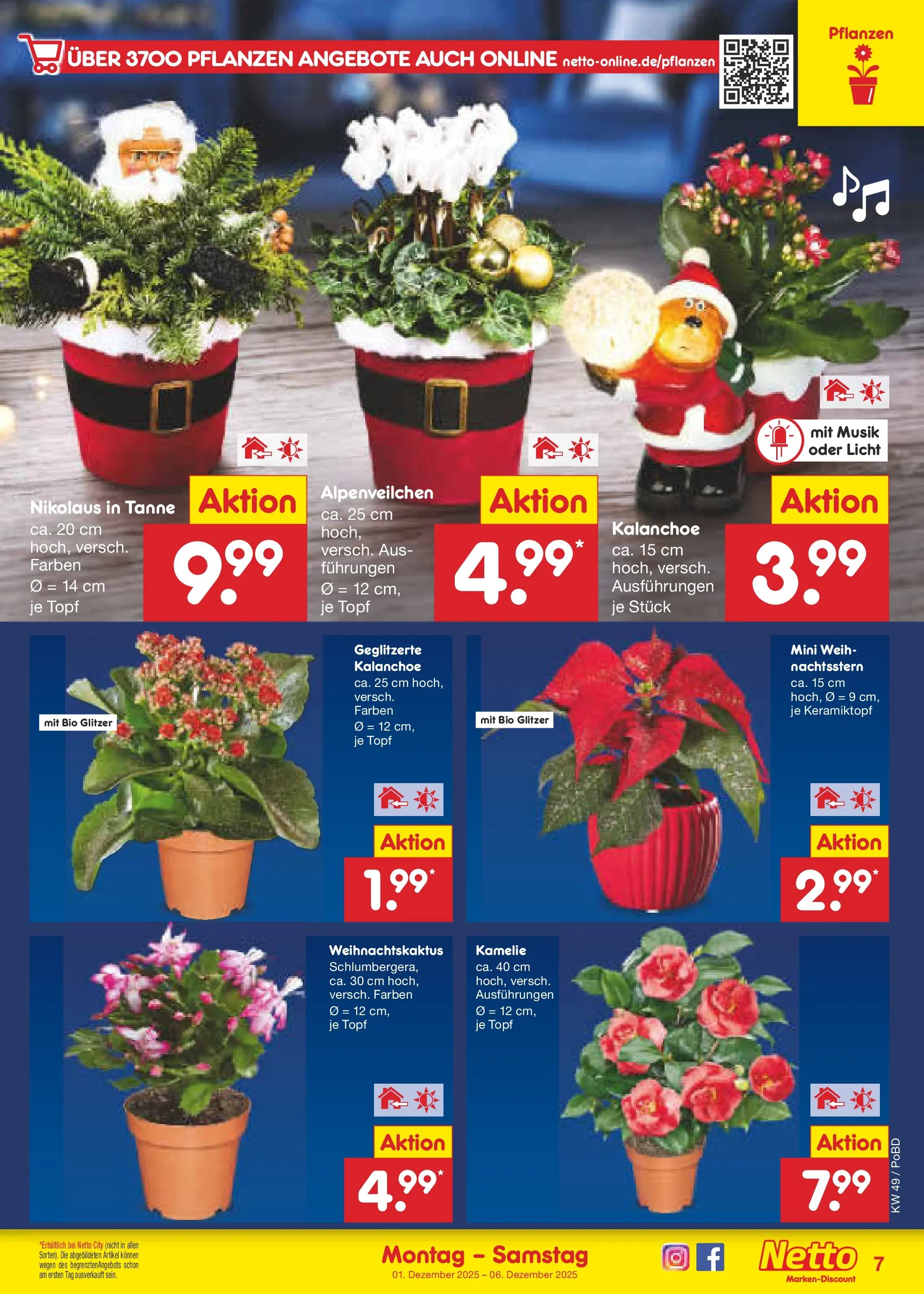Netto Marken-Discount prospekt Selb	 (ab 01.12.2025) » Angebote | Seite: 7