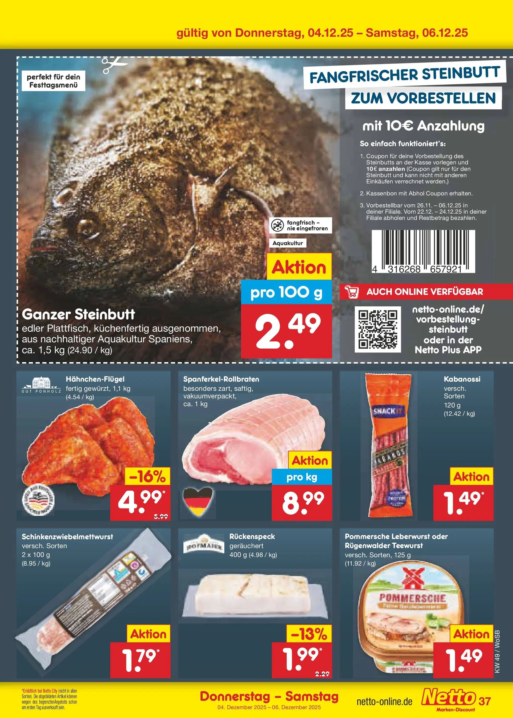 Netto Marken-Discount prospekt Lahnau	 (ab 01.12.2025) » Angebote | Seite: 39