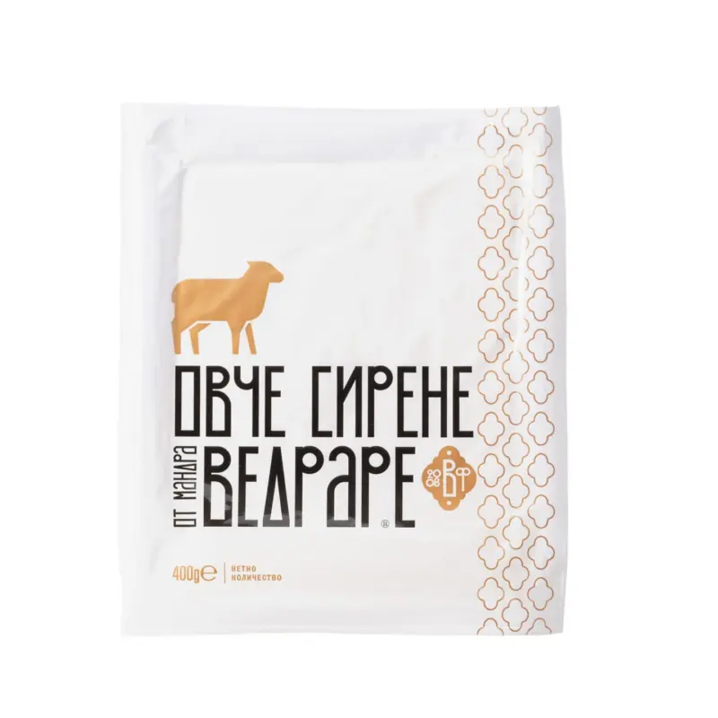 ВЕДРАРЕ Фермерско сирене от овче мляко
