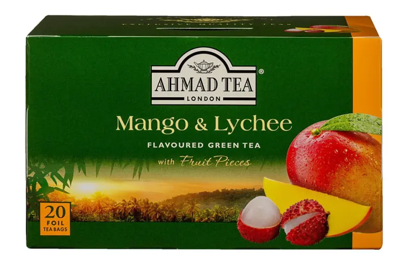 Ahmad Зелен чай различни видове