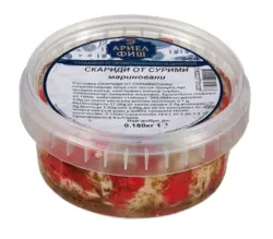 Скариди от сурими мариновани