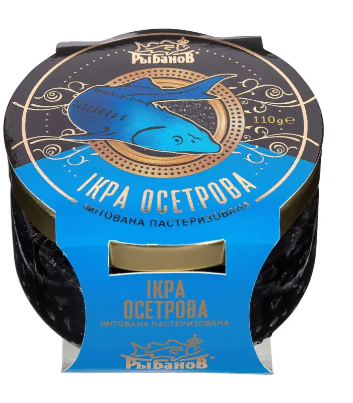 Рибен продукт от есетрови риби, кета или сьомга