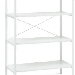 JYSK Etajeră LINDVED 4 rafturi albă