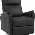 JYSK JYSK Fotoliu relaxant ABILDSKOV electric negru